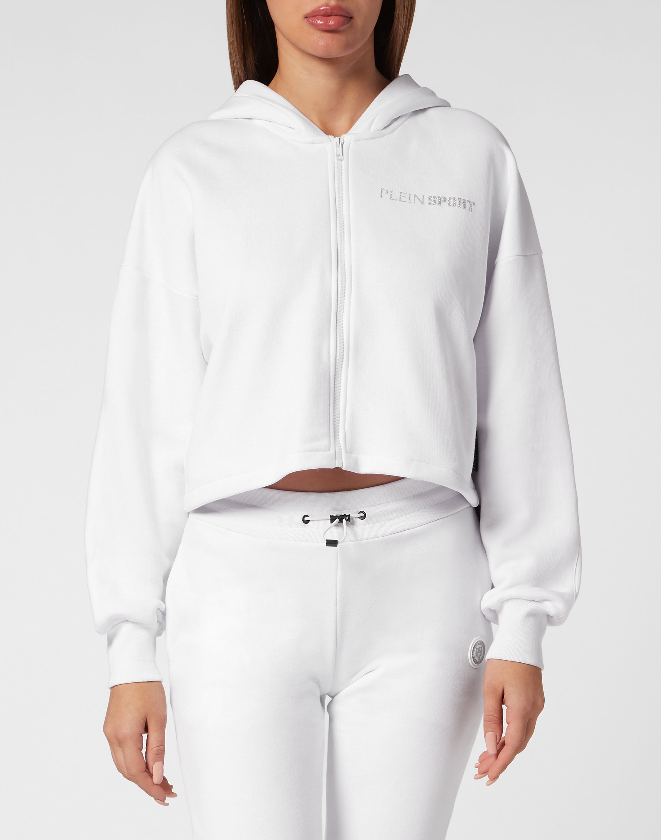 PLEIN SPORT Kapuzensweatjacke »Scratch«