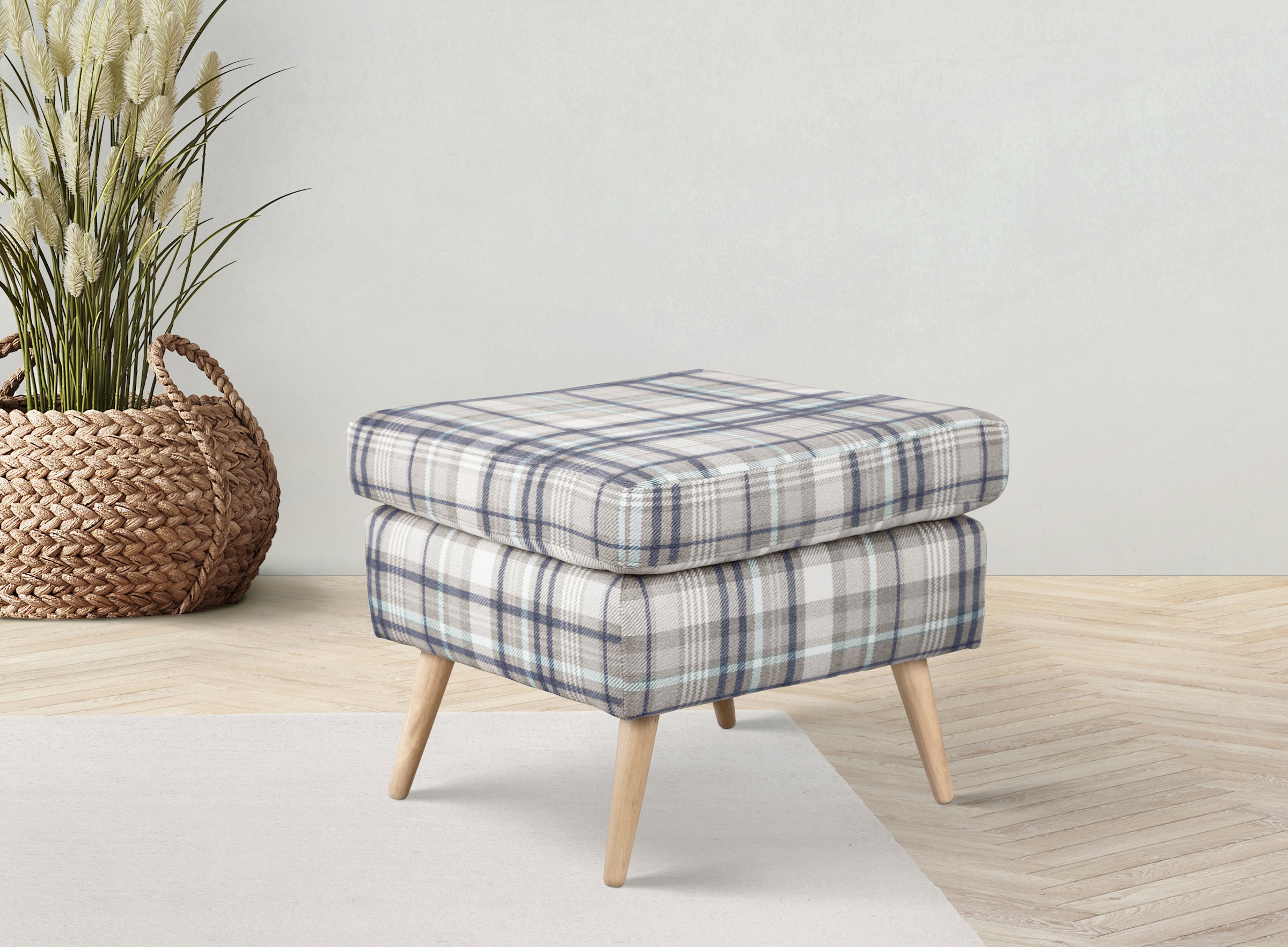 Home affaire Hocker "Charles" passend zum Sessel "Charles" günstig online kaufen