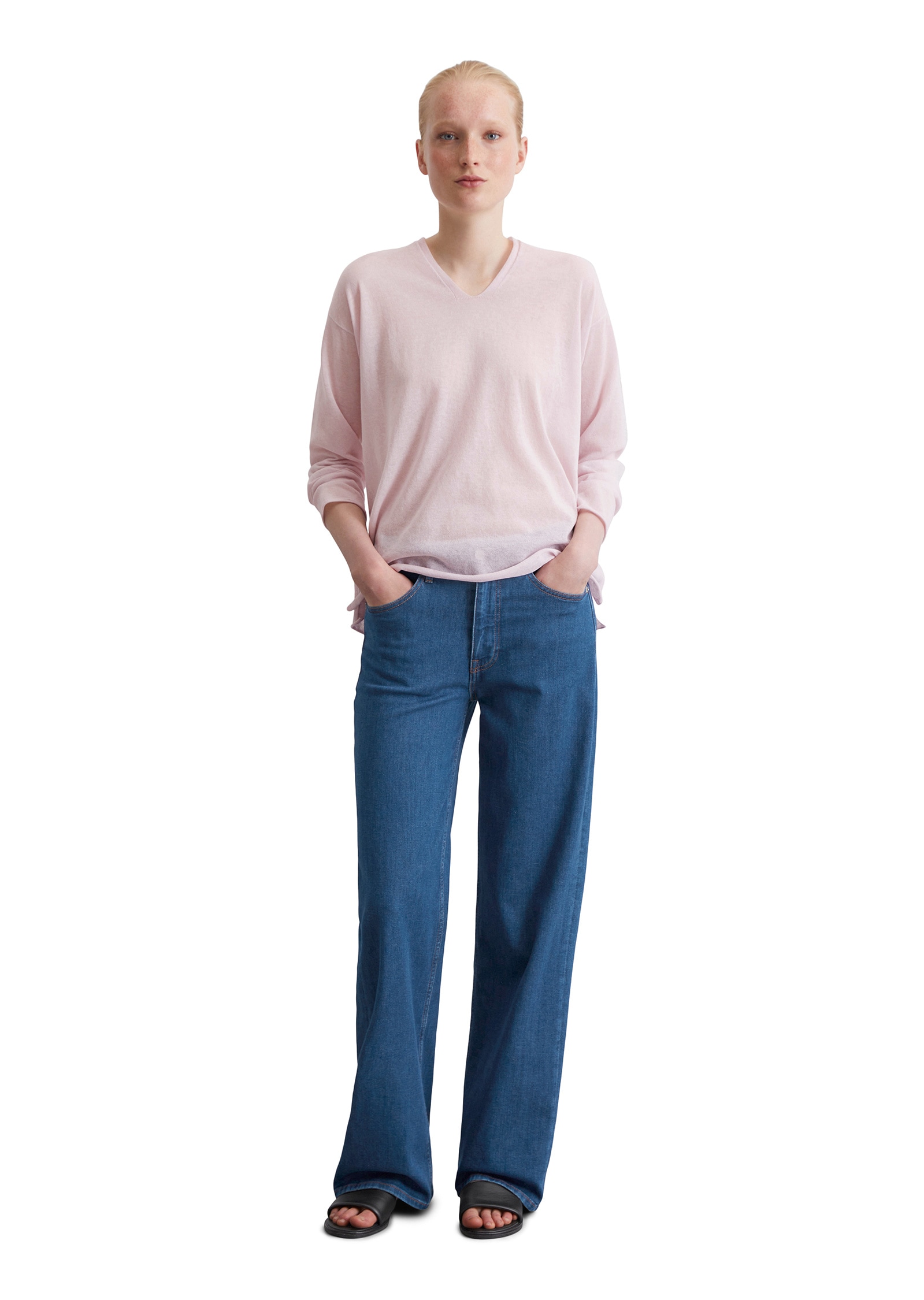 Marc O'Polo Strickpullover »aus Organic-Cotton-Mix«