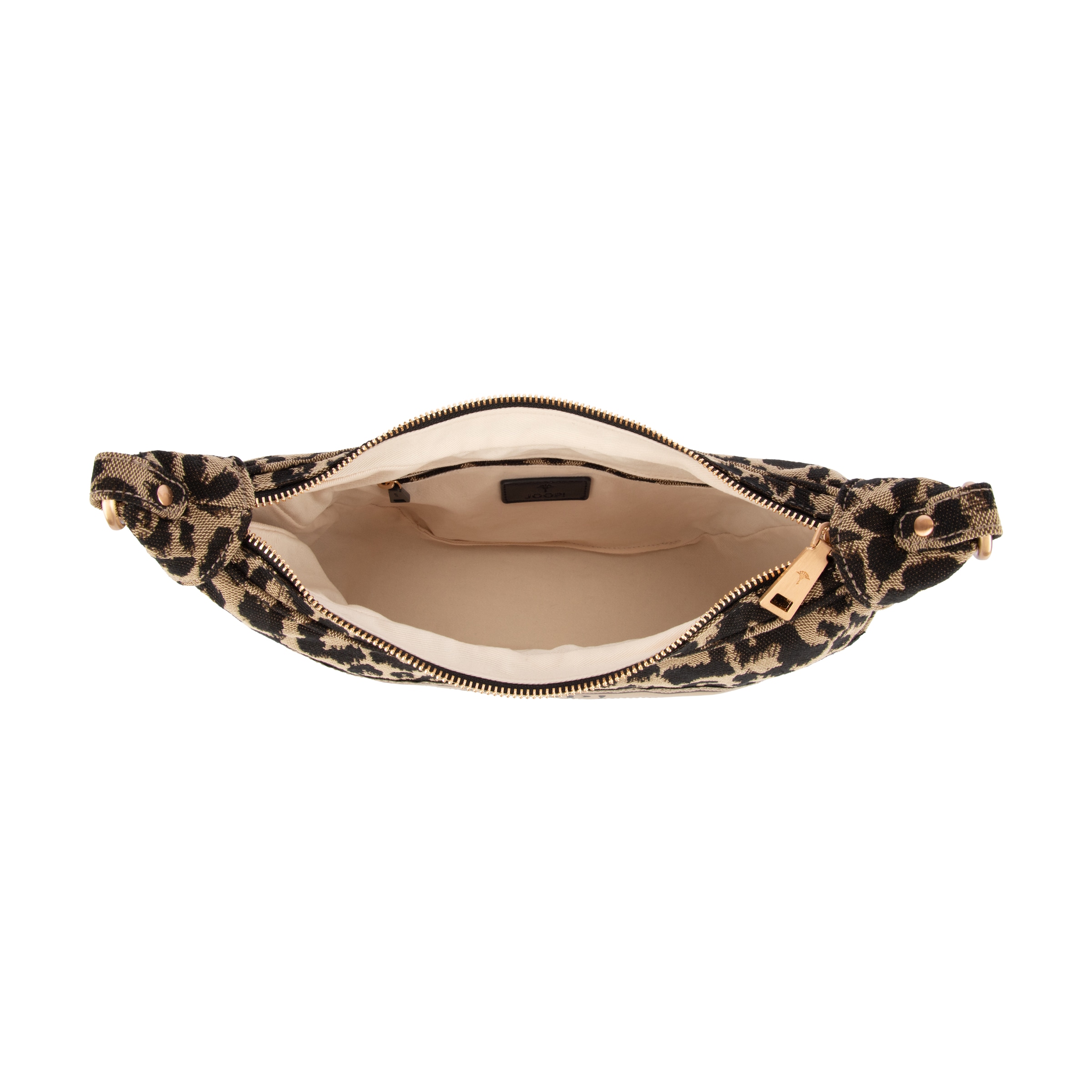 JOOP! Schultertasche »sicilia shoulderbag mvz« Damen Handtasche, Hobo, Umhängetasche im modischen Animal-Print