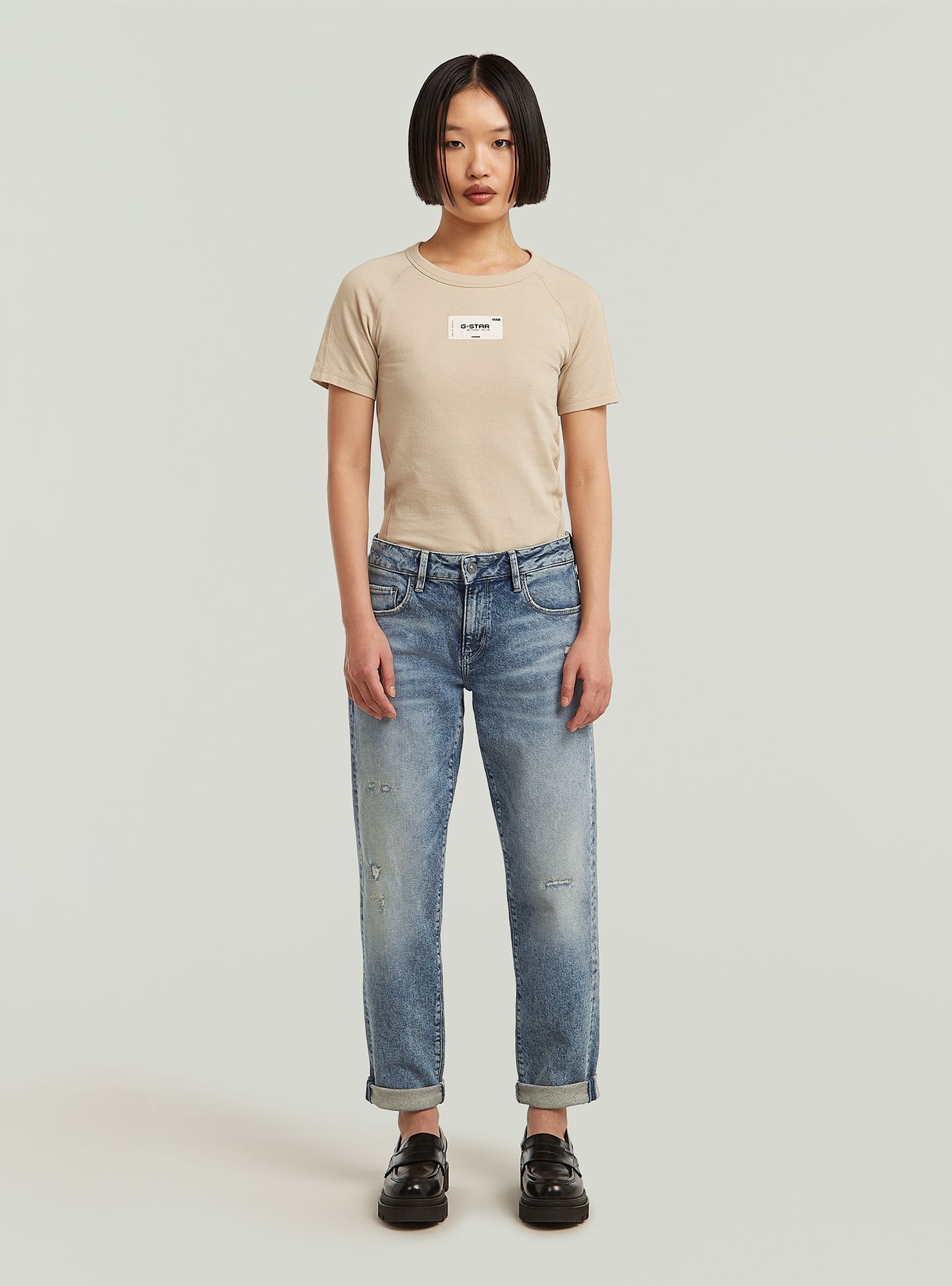 G-STAR 5-Pocket-Jeans "Kate Boyfriend Cinch Jeans" günstig online kaufen