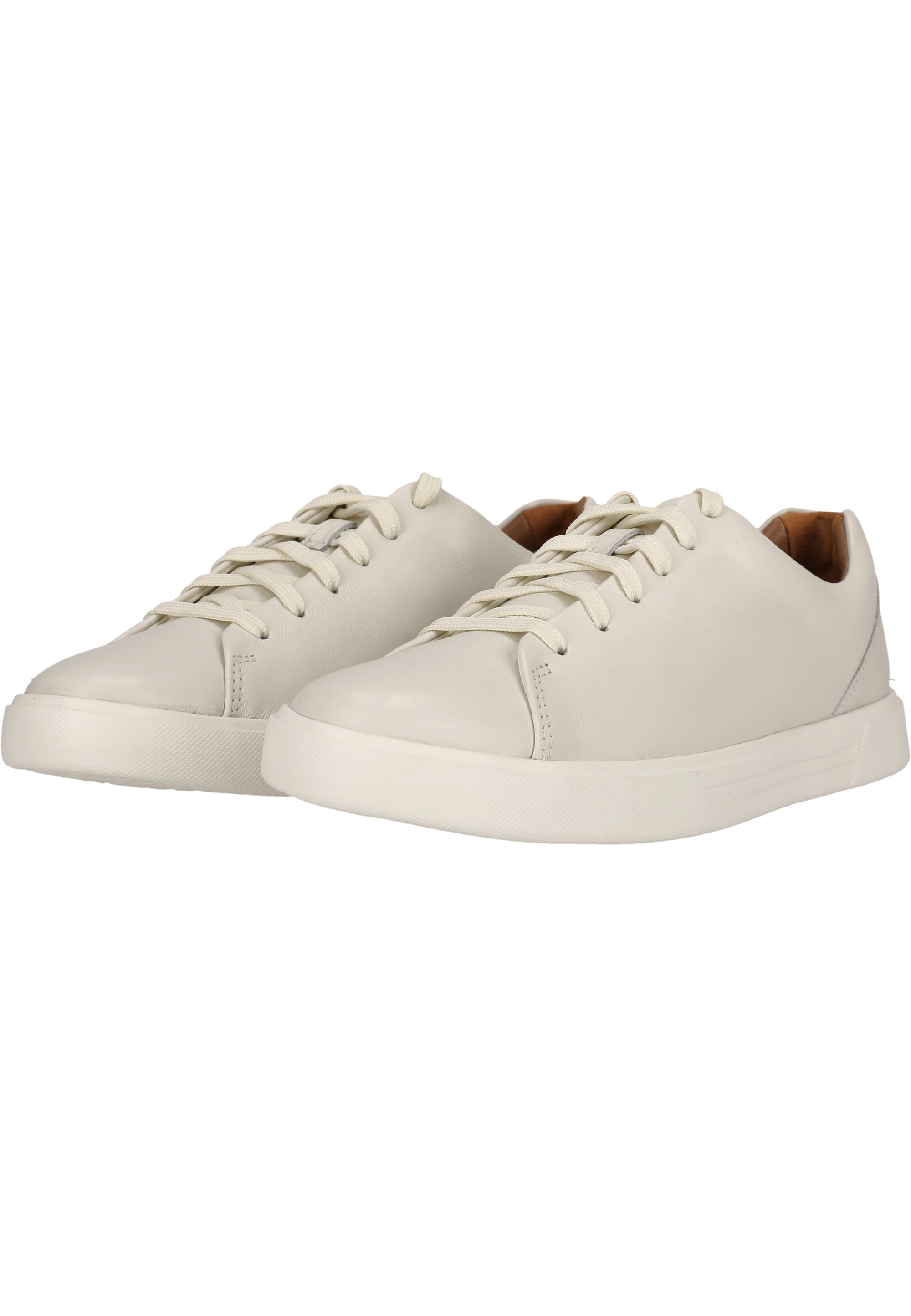 Clarks Un Costa Lace Sneakers White Leather EU 40 3