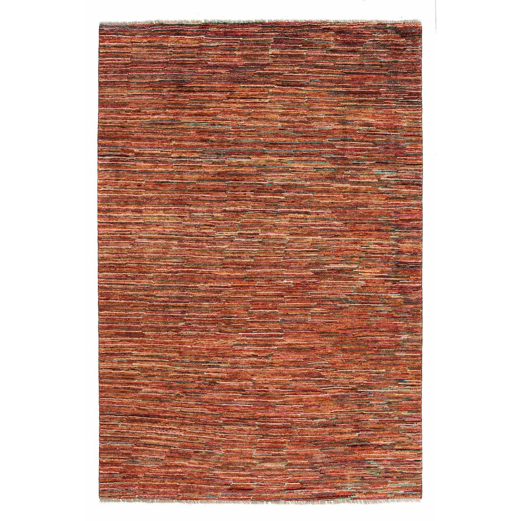 morgenland Wollteppich »Streifen Multicolore 282 x 189 cm«, rechteckig