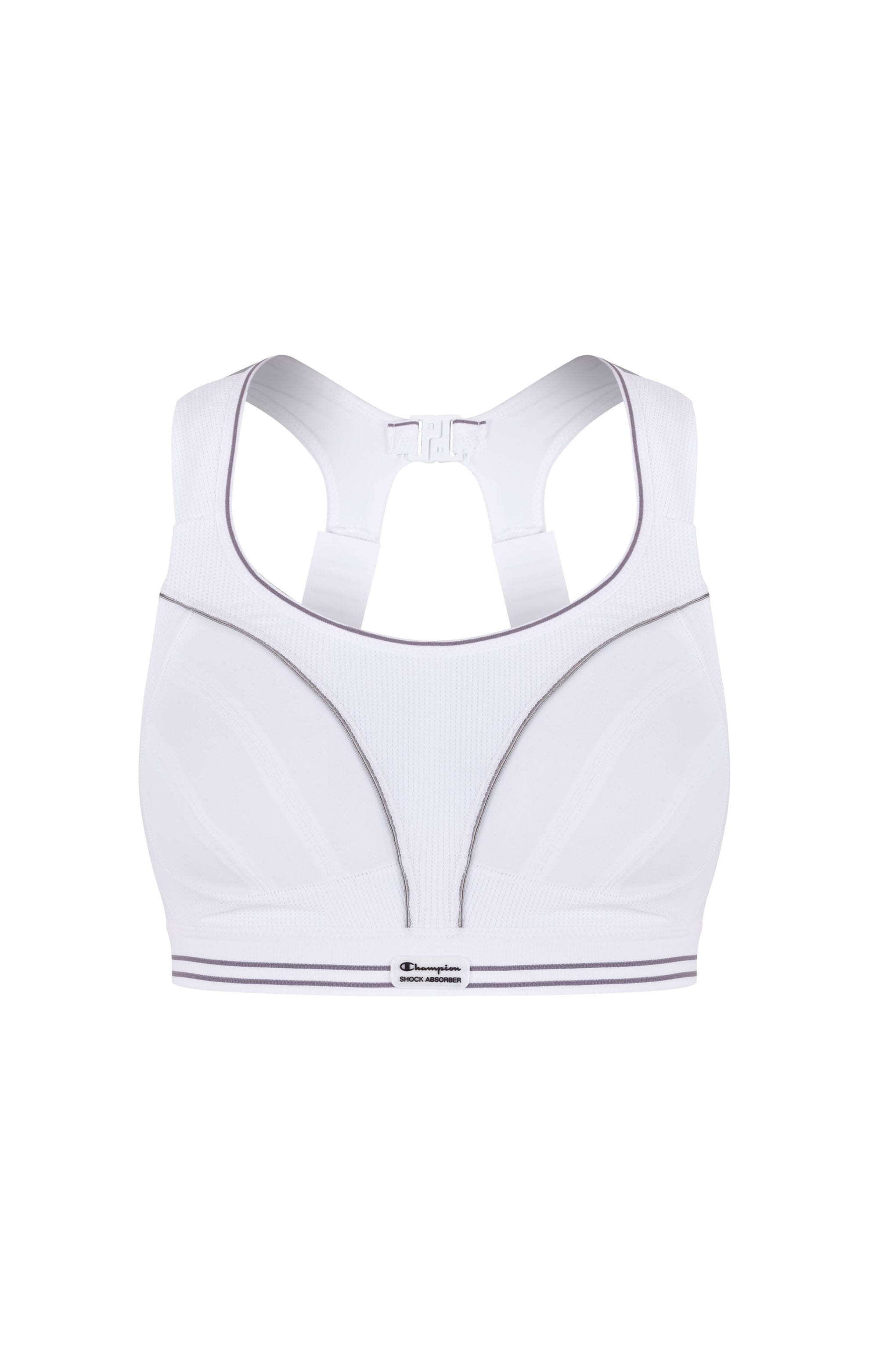 SHOCK ABSORBER Damen Sport-BH "Sa Bra S5044 ULTIMATE RUN BRA", Gr. 75, weiß, Obermaterial: 100% Polyamid, BHs, für Fitness und intensive