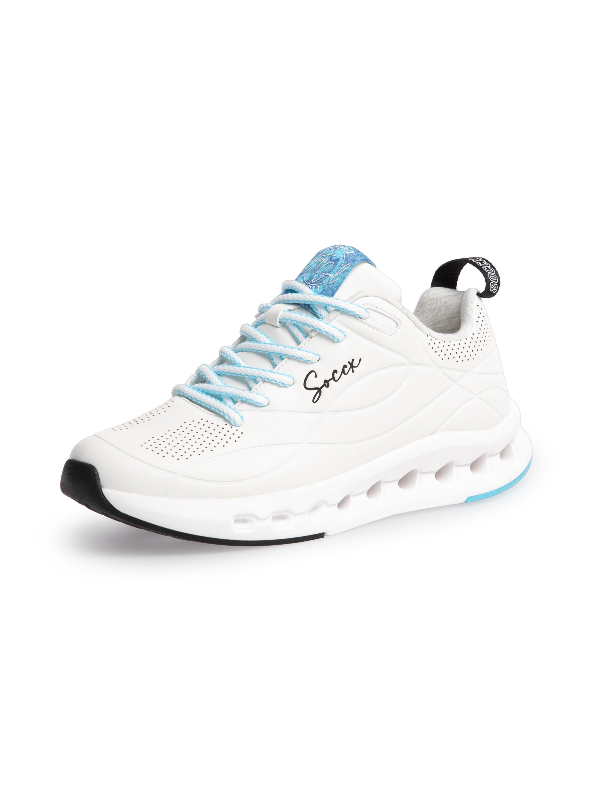 SOCCX Sneaker  mit Wechselfußbett