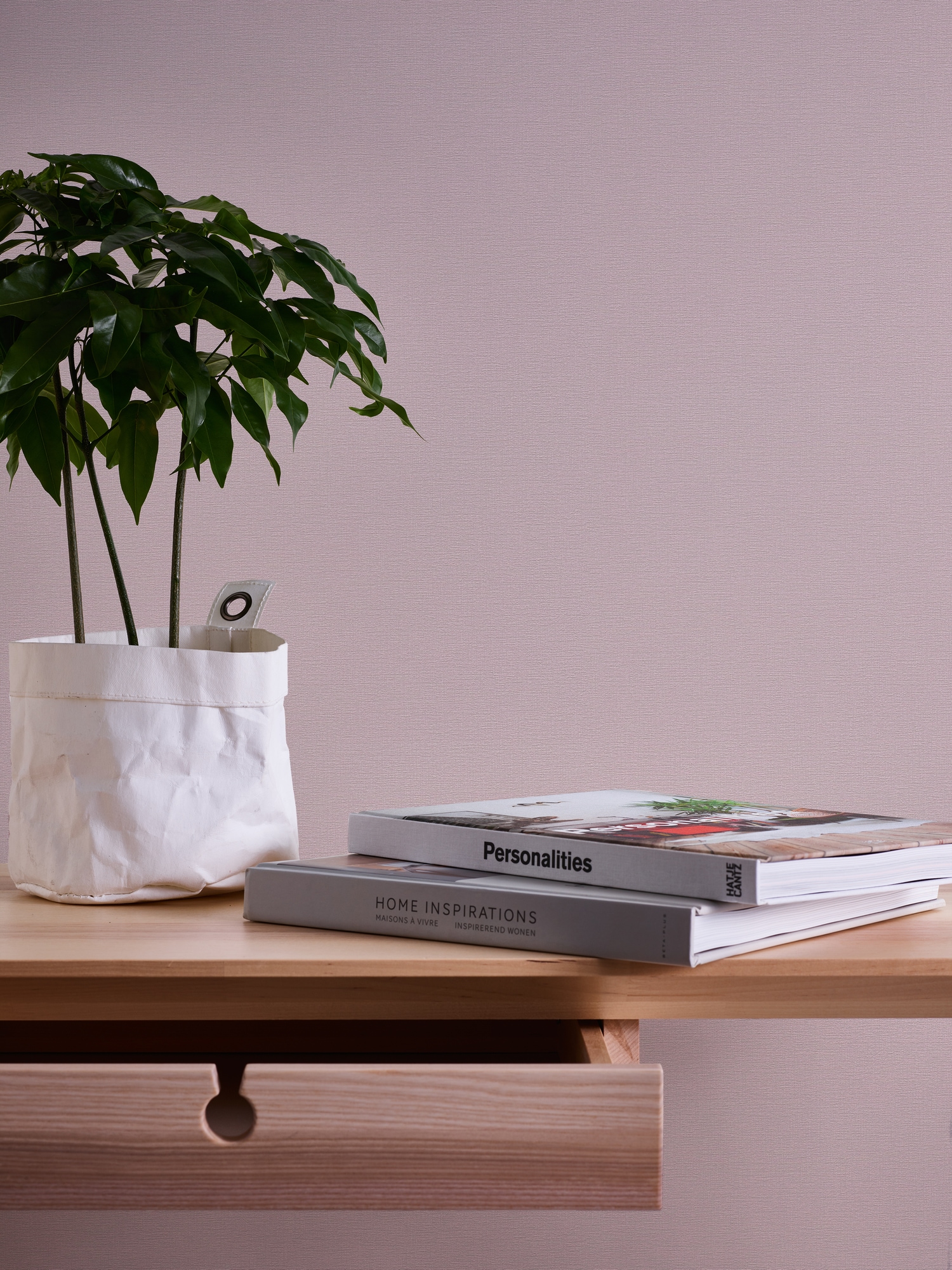 A.S. Création "Casual Living einfarbige Tapete Unitapete Leinenoptik Landhaus" matt strukturiert Vliestapete einfarbig für Schlafzimmer Küche Wohnzimmer Uni Design