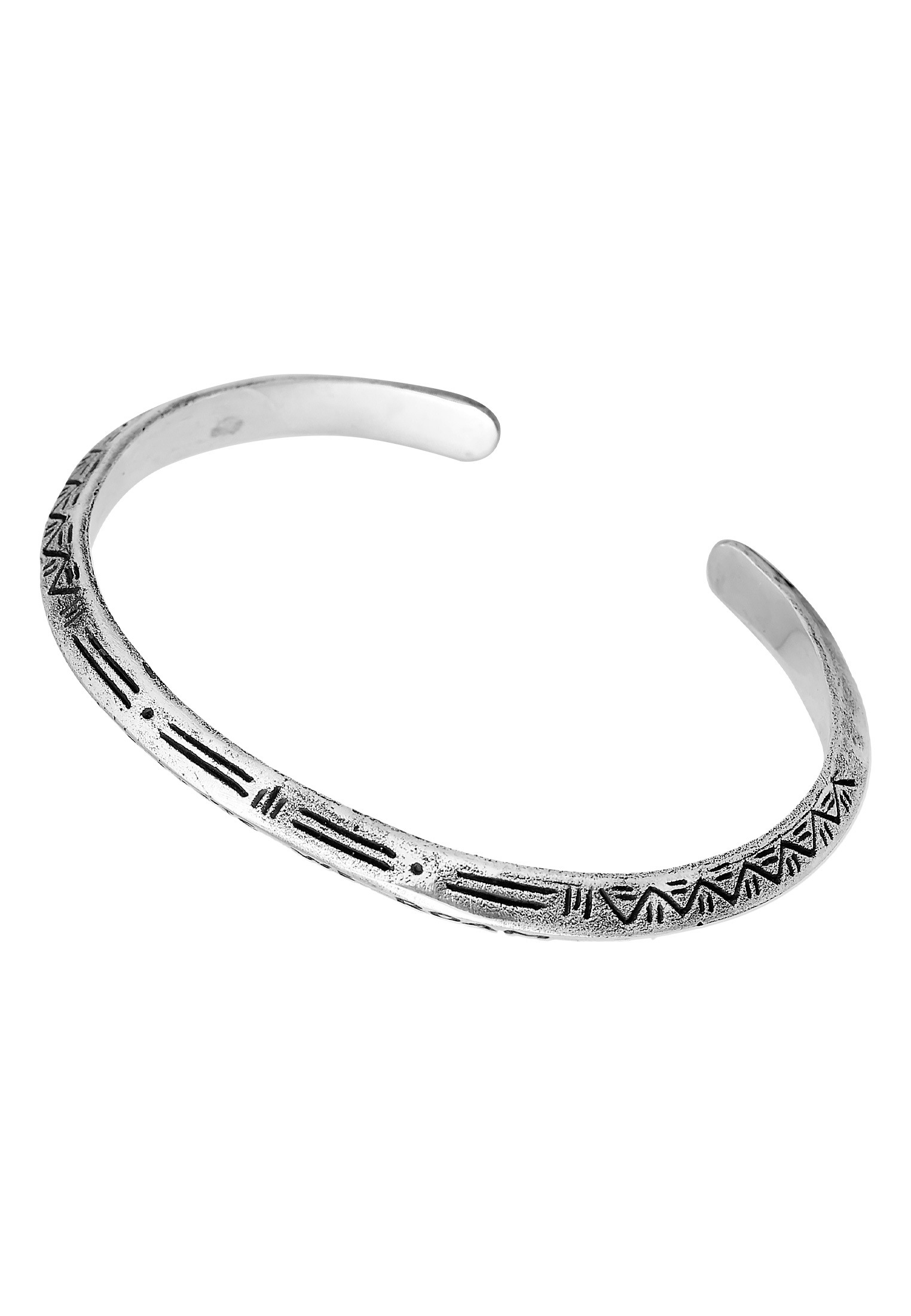 HAZE & GLORY Armreif »Armband Armreif - The Streets We Roam 925 Silber«