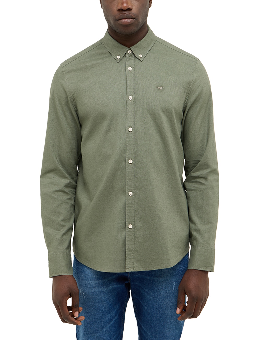 MUSTANG Langarmhemd "Herren Style Rawlins" günstig online kaufen