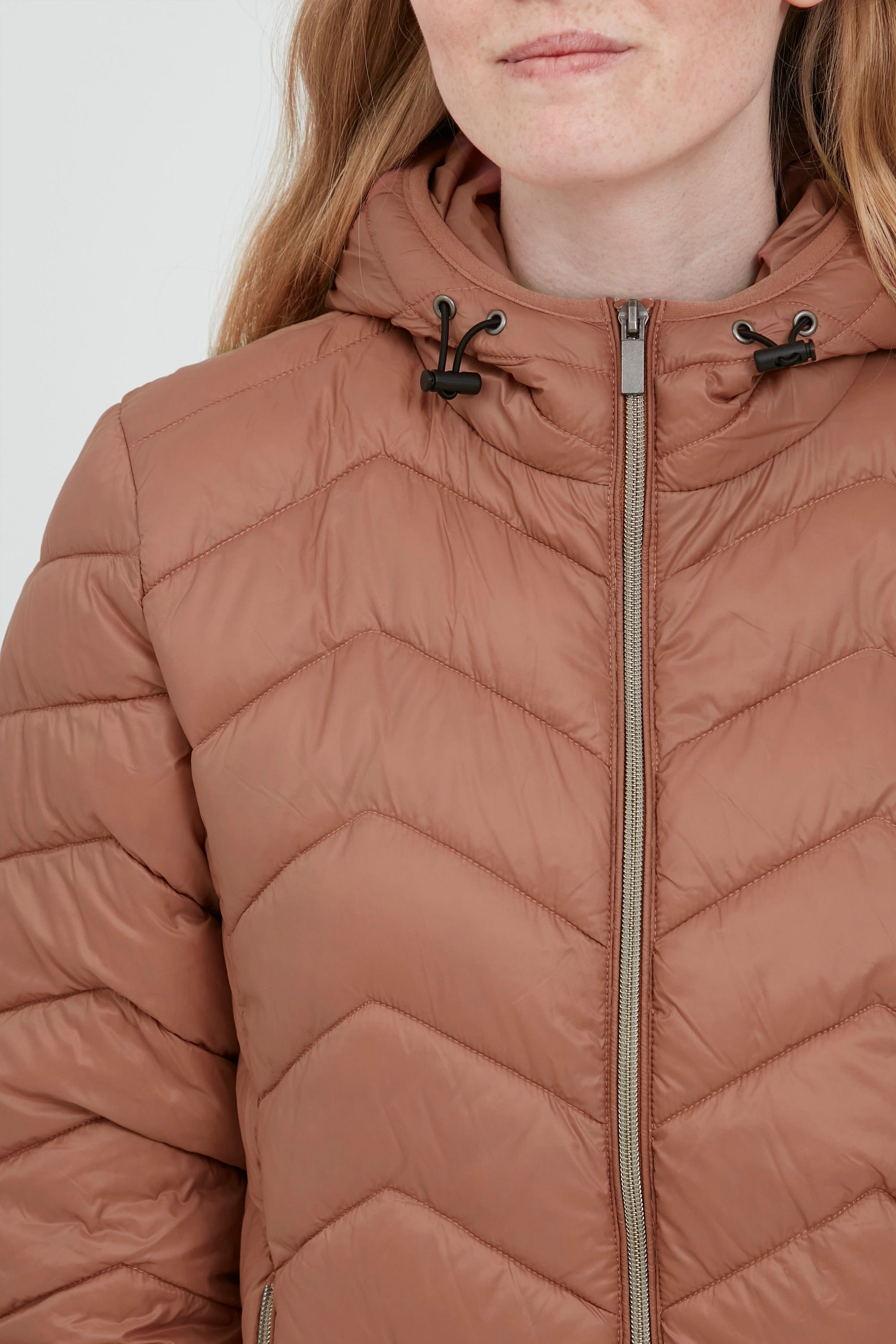fransa Steppjacke »Steppjacke FRBapadding«, mit Kapuze