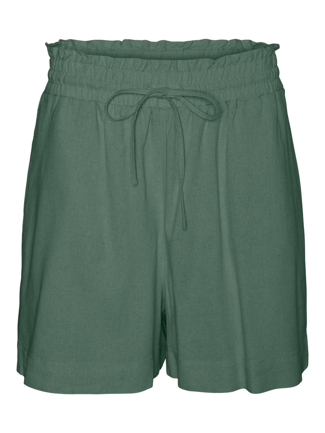 Vero Moda Shorts »VMMYMILO HW PAPERBAG SHORTS WVN GA«, mit Leinen
