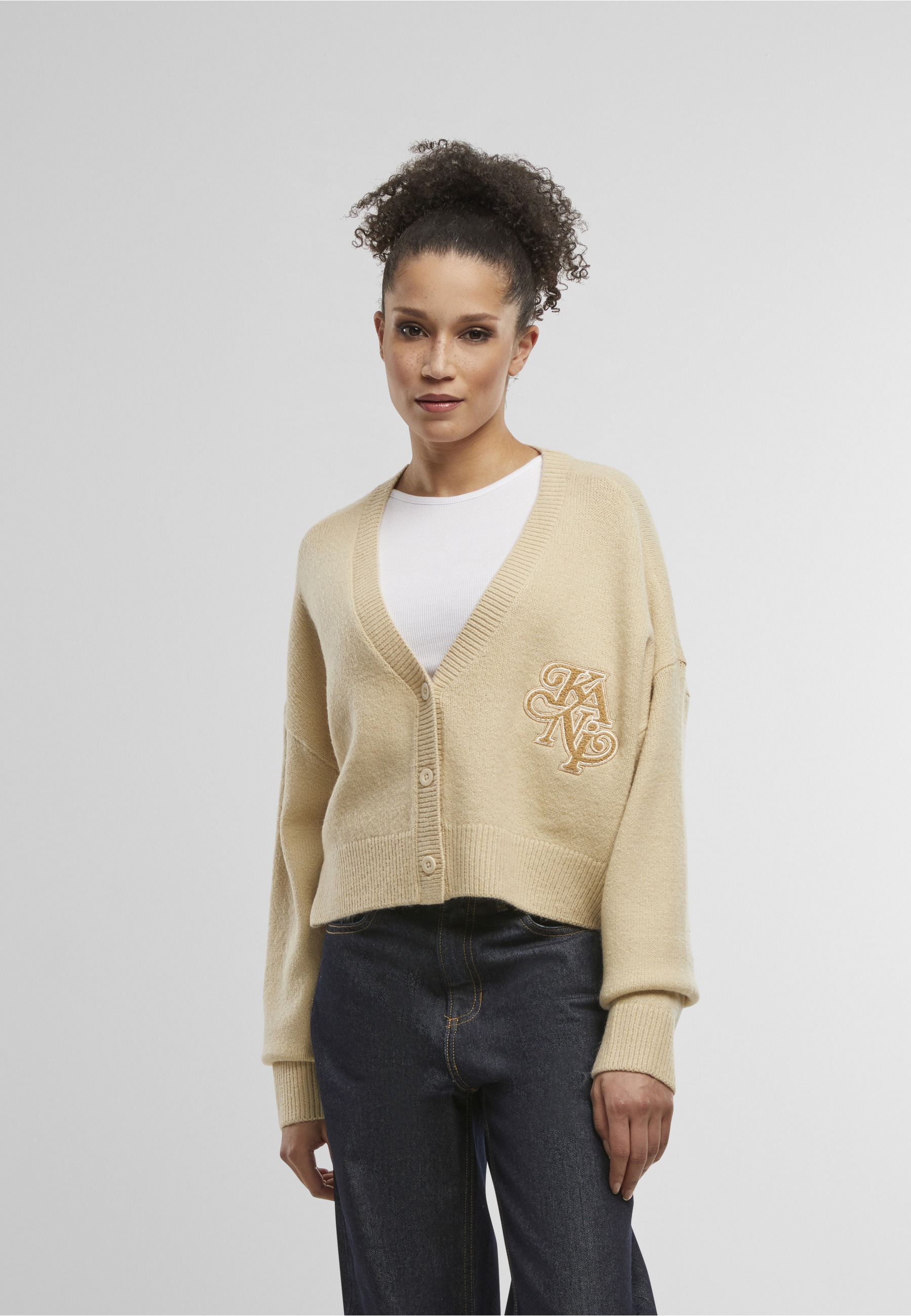 Karl Kani Strickjacke »Karl Kani Kani Legacy Knit Cardigan« 1