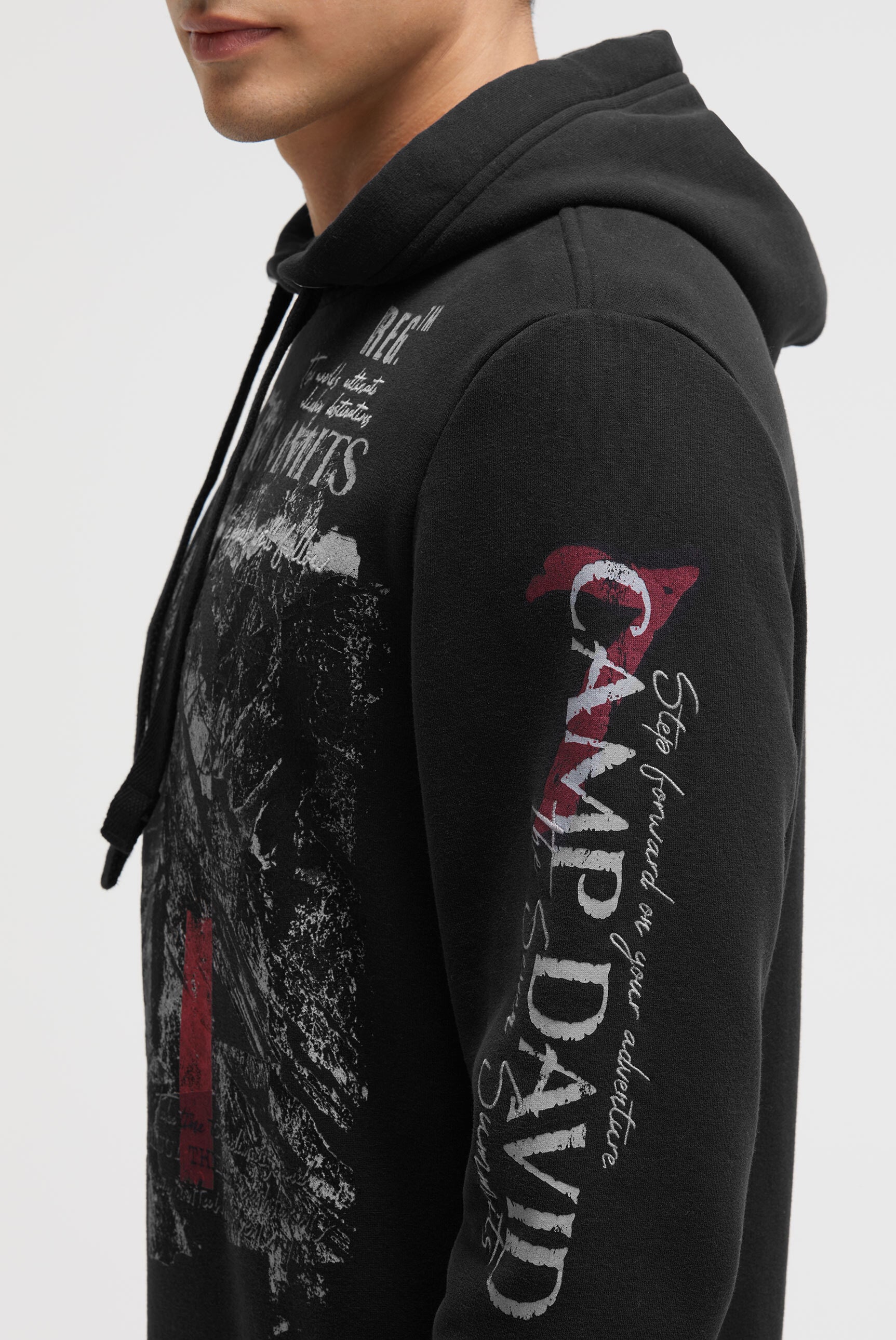 CAMP DAVID Kapuzensweatshirt mit weicher Innenseite