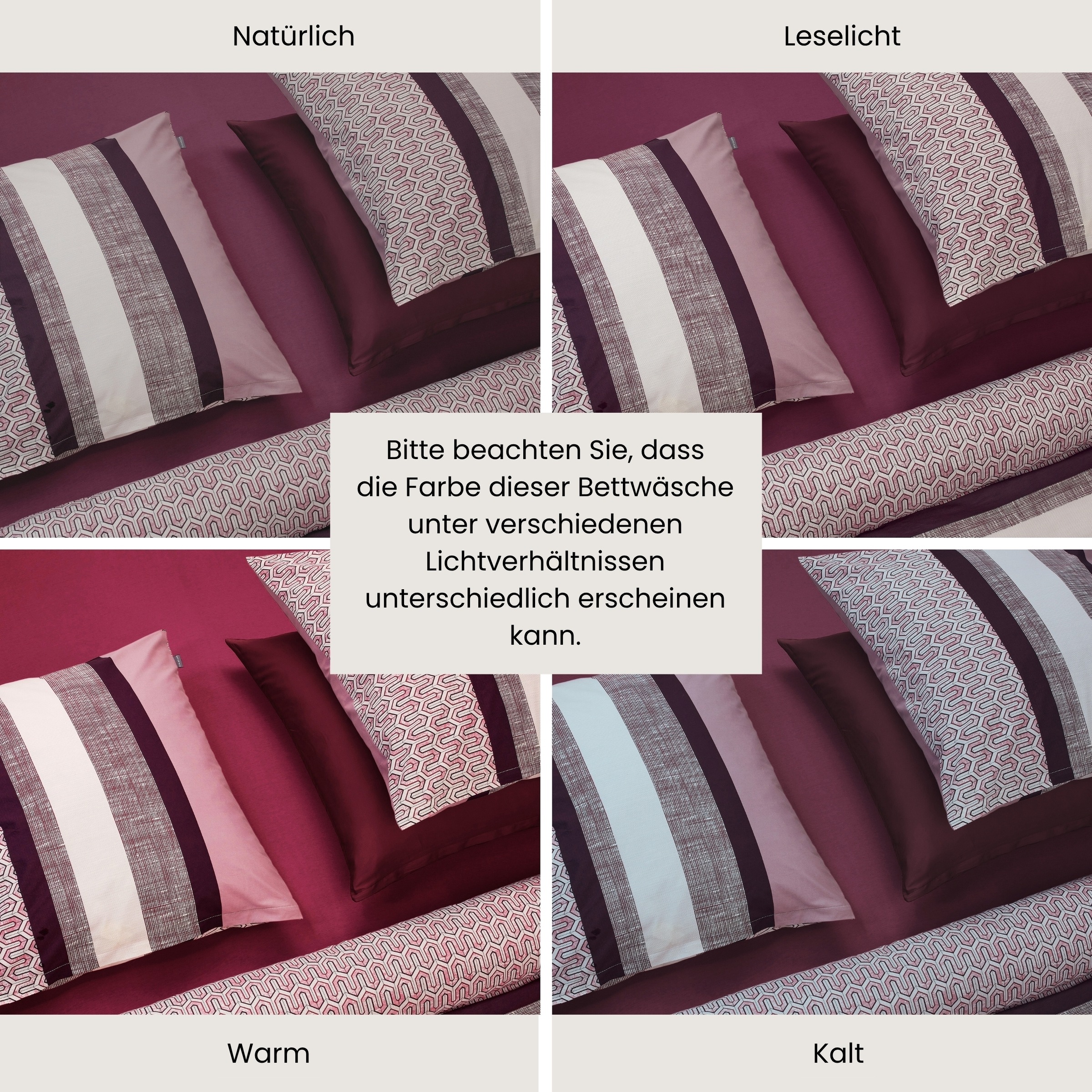 Schiesser Bettwäsche »Siena aus weicher Baumwolle mit aufwendigem Muster«, Made in Green