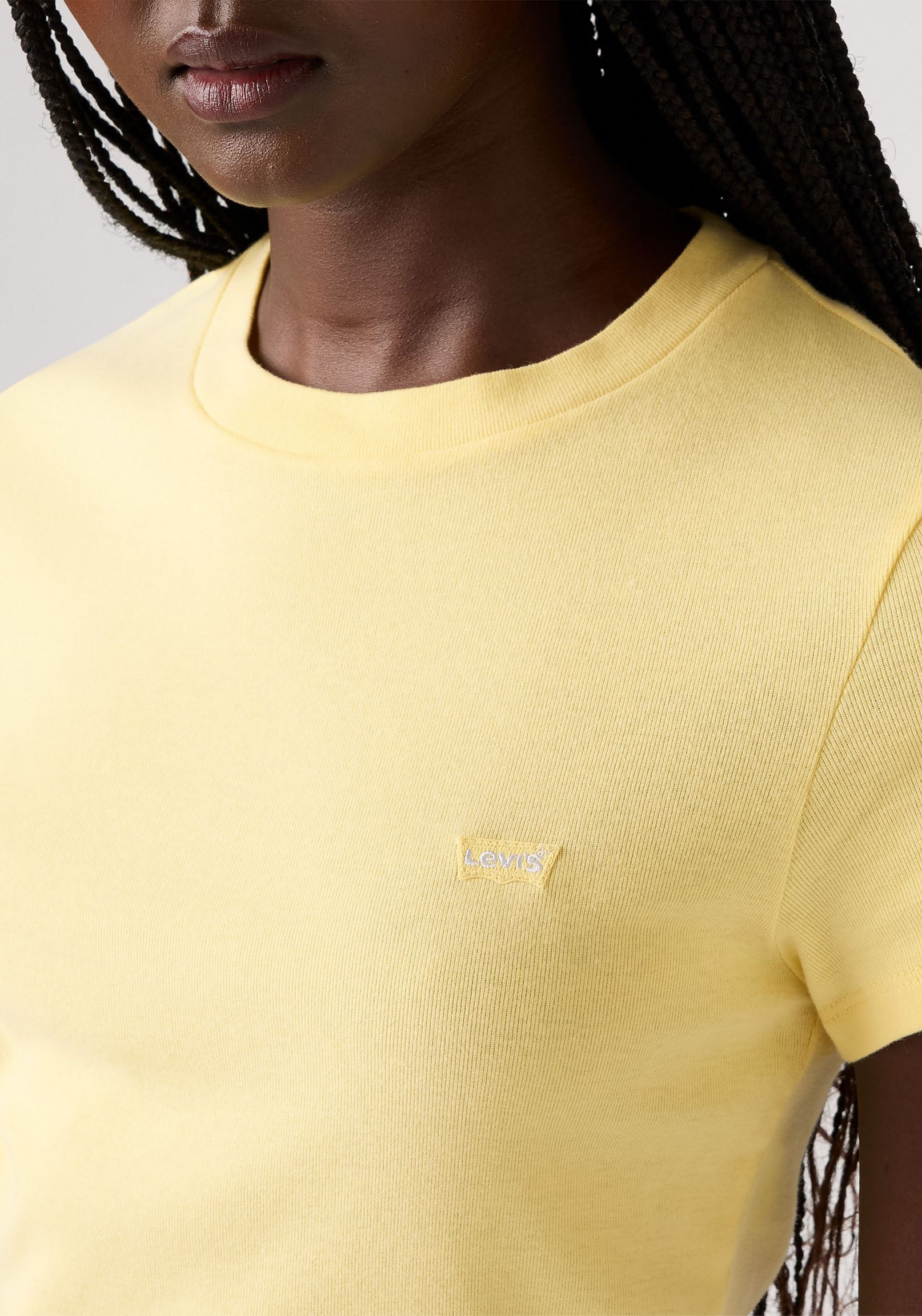 Levi's Essential HM SS Tee Women Yellow L 3