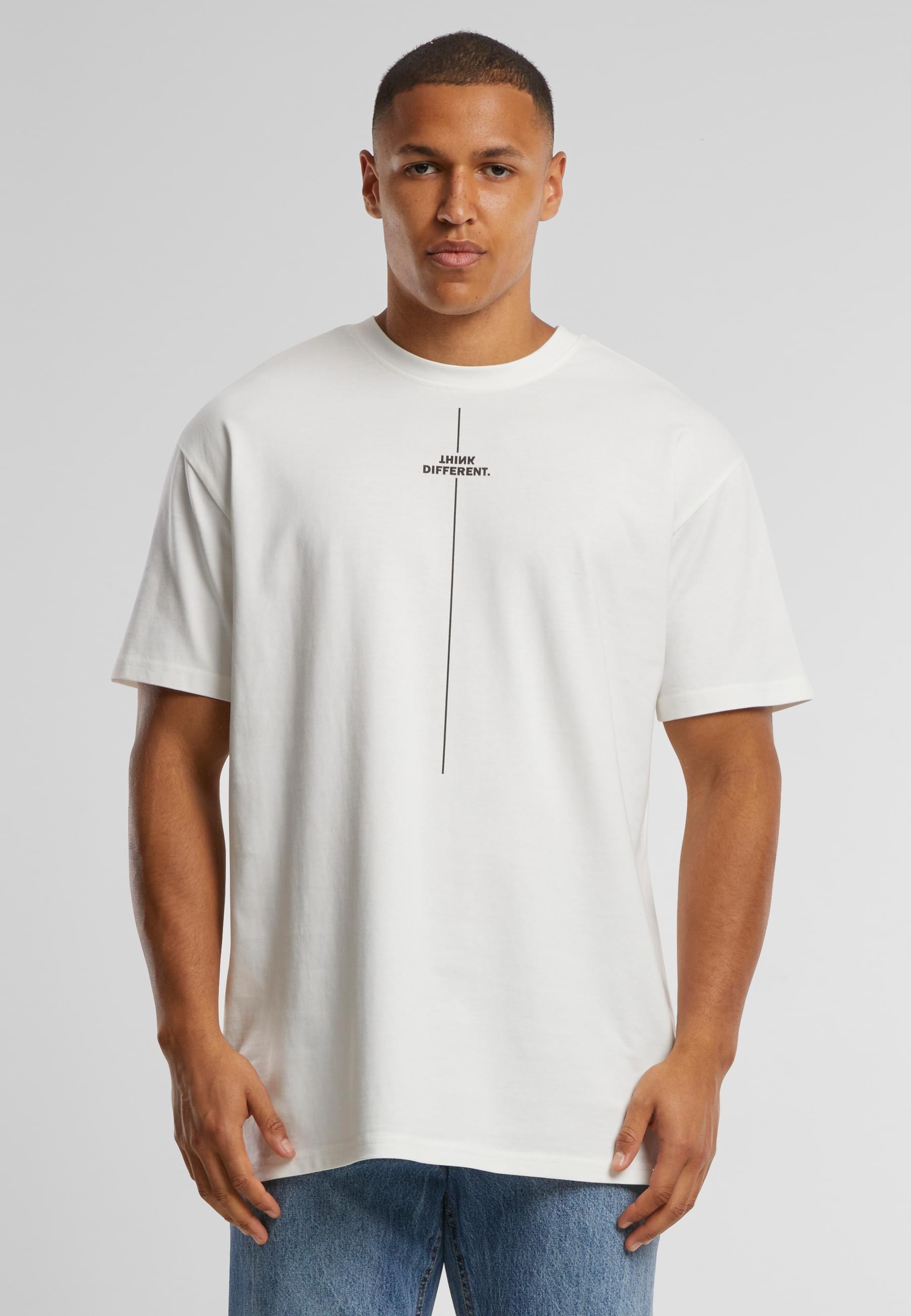 Merchcode T-Shirt »Merchcode Herren Think Different Heavy Oversized Tee«, (1 tlg.)