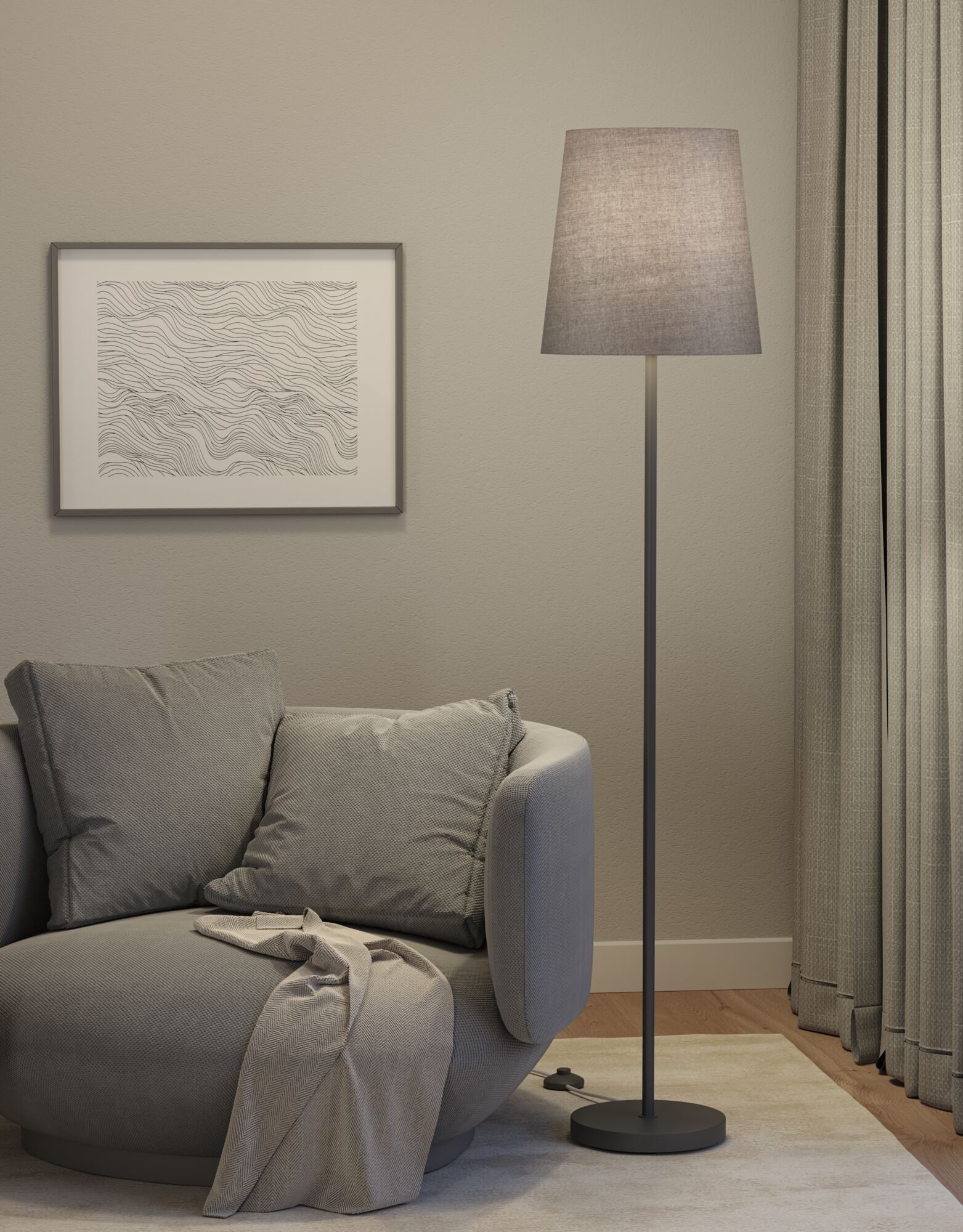Paulmann Stehlampe »Stellan II max.1x20W E27 230V« E27 1 Stk. Dimmbar