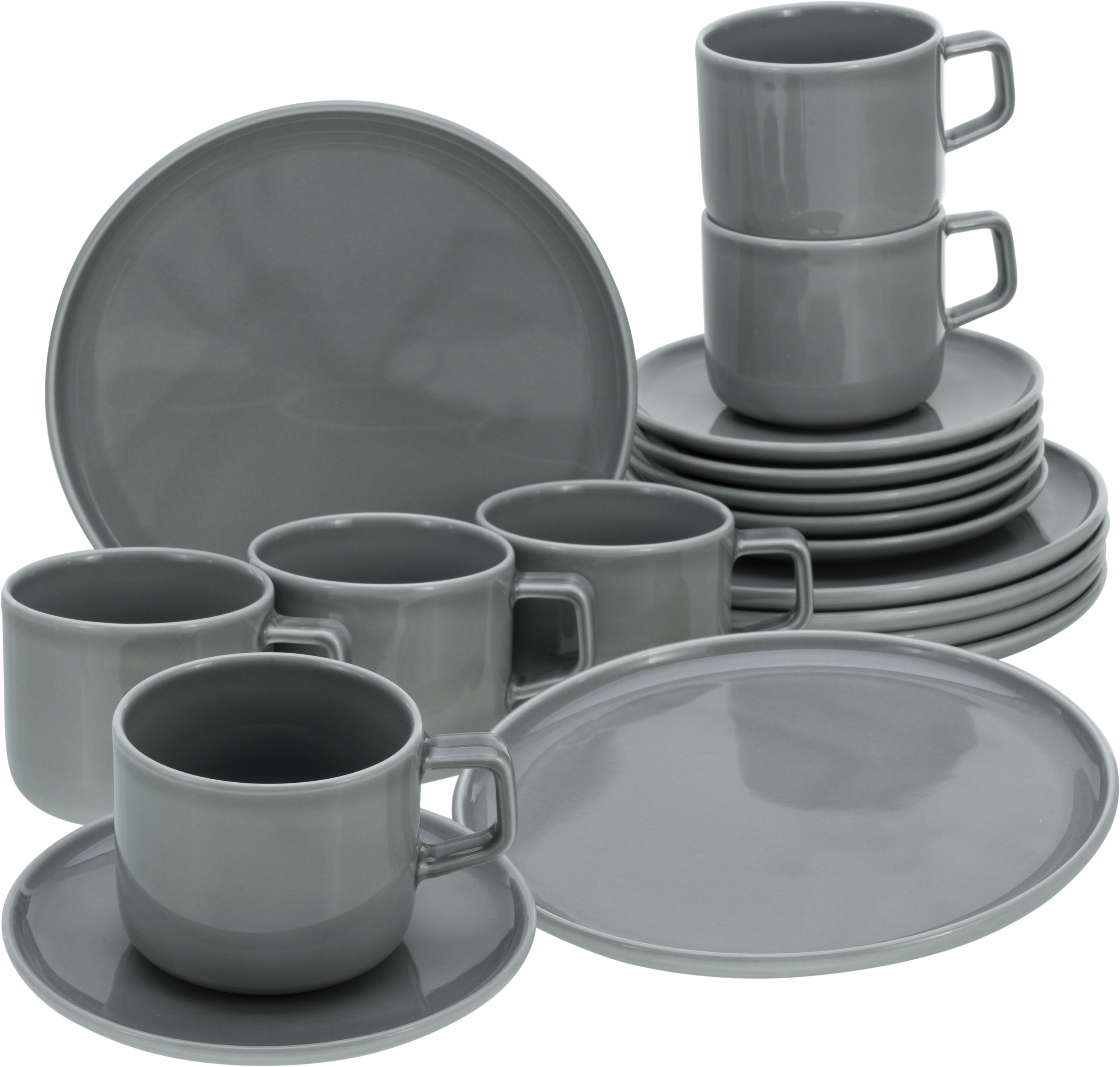 Kaffeeservice »Chef Collection«, (Set, 18 tlg., Kaffeegeschirr für 6 Personen),...