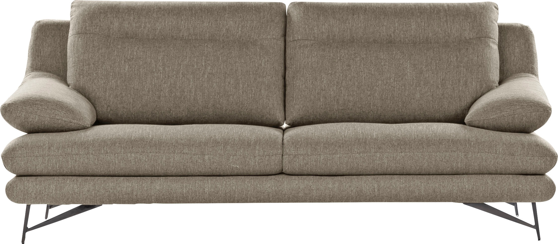 CALIA ITALIA 2-Sitzer "Cezanne, italienisches Designsofa mit erstklassigem Sitzkomfort" wahlweise mit Sitztiefenverstellung