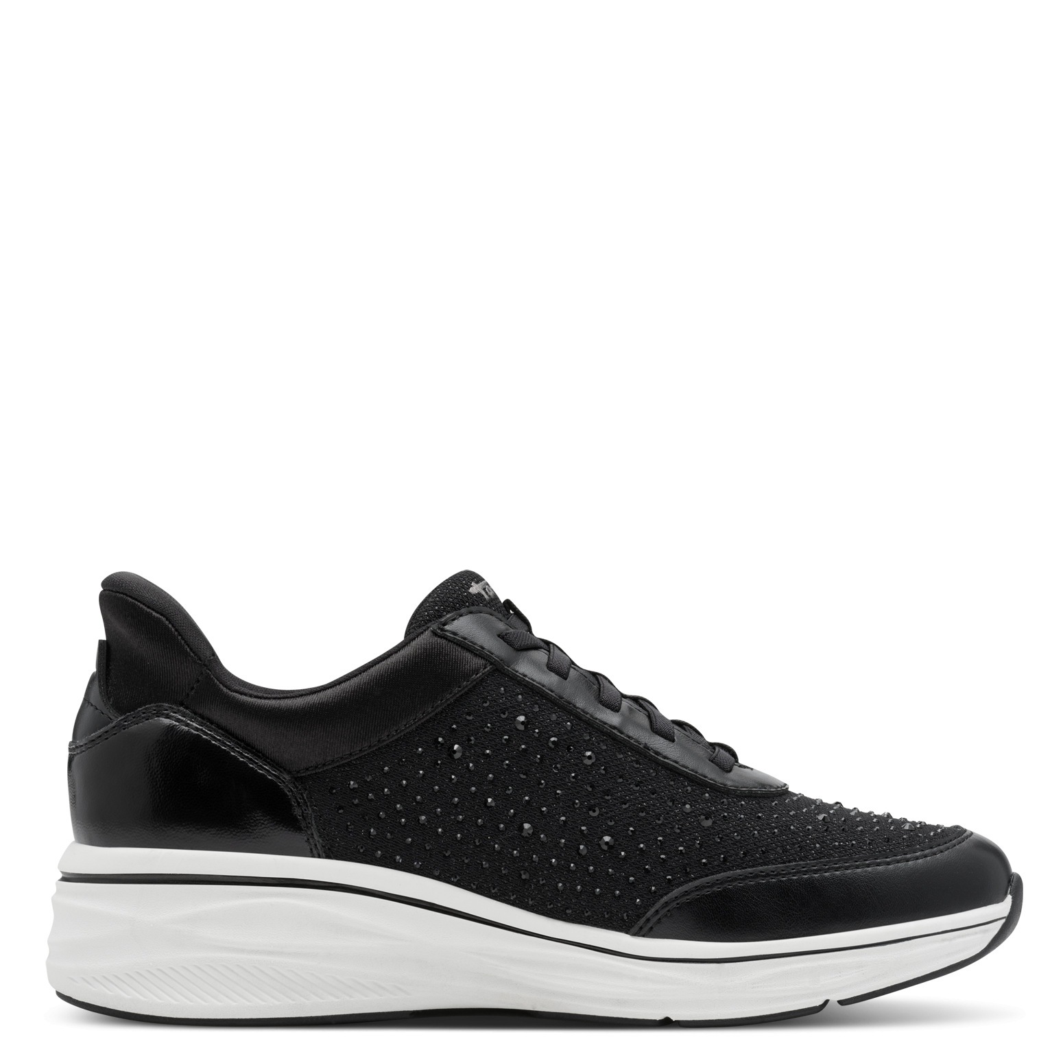 Tamaris Slip-On Sneaker, Keilabsatz, Schlupfschuh, Freizeitschuh in veganer Verarbeitung