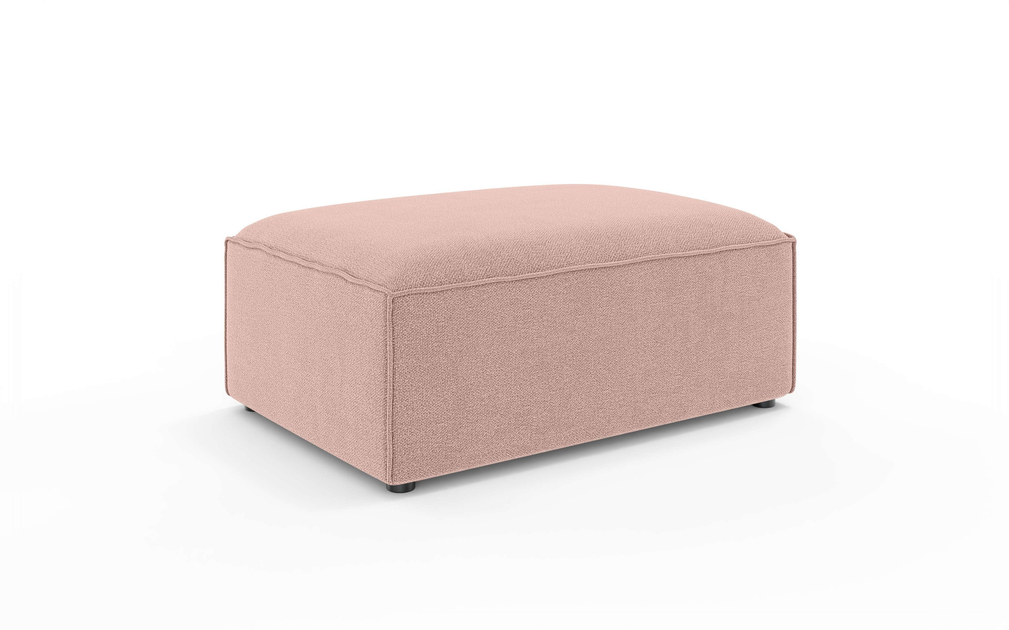 OTTO home Polsterhocker "HAILY Sitzhocker passend zur Serie, Maße B/T/H: 70/100/42 cm" als Modul oder separat verwendbar, für individuelle Zusammenstellung