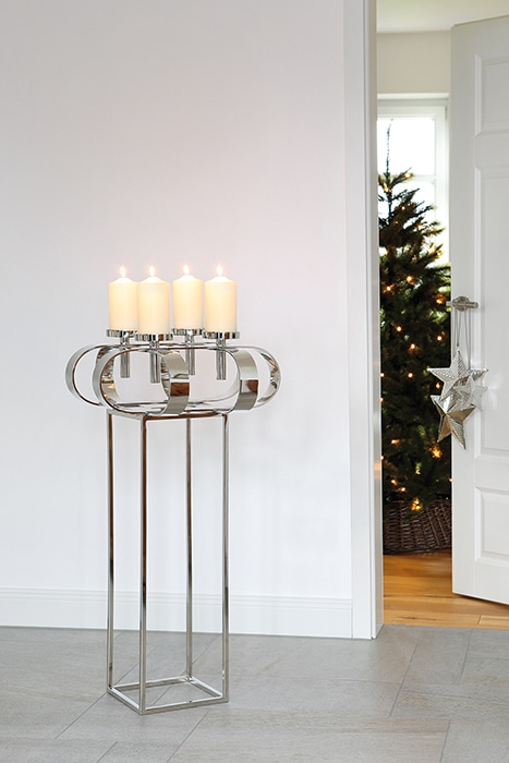 Fink Standkerzenhalter »GORDEN«, (1 St.), Kerzenständer für Dekokranz  Gorden D. 49 cm bestellen | BAUR | Kerzenständer