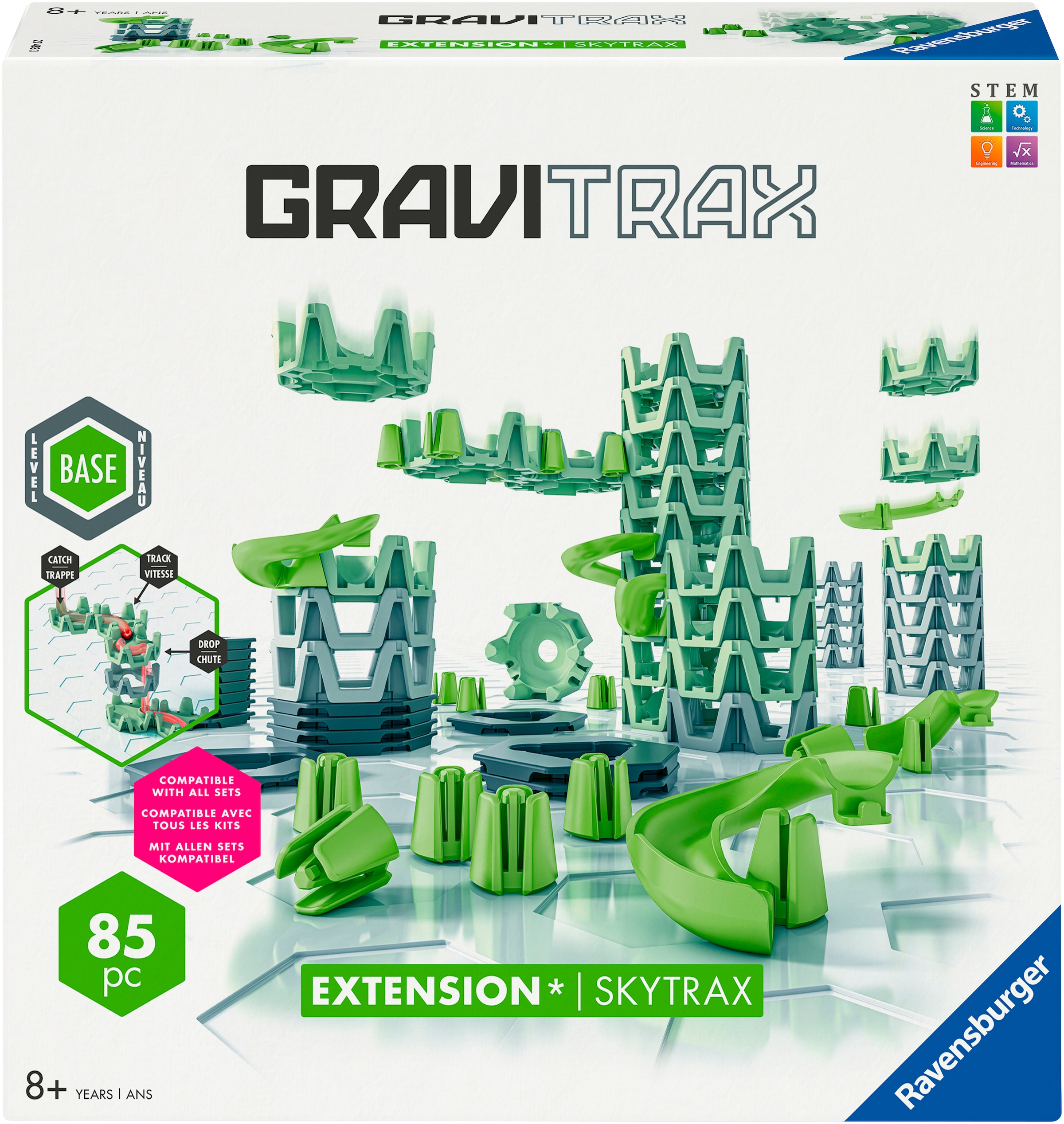 Ravensburger Kugelbahn-Bausatz »GraviTrax BASE - Skytrax« Made in Europe