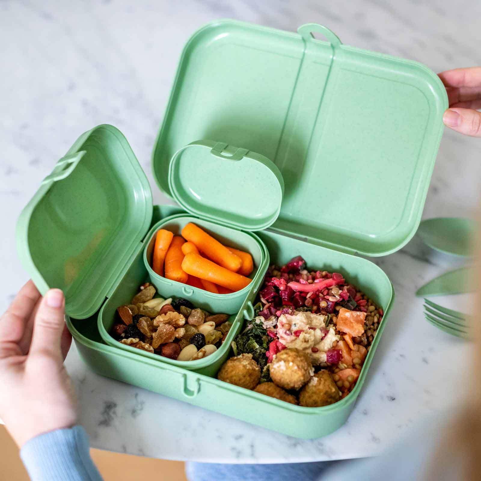 KOZIOL Lunchbox »Lunchbox-Set inkl. Besteck Pascal Ready«, (1 tlg.)