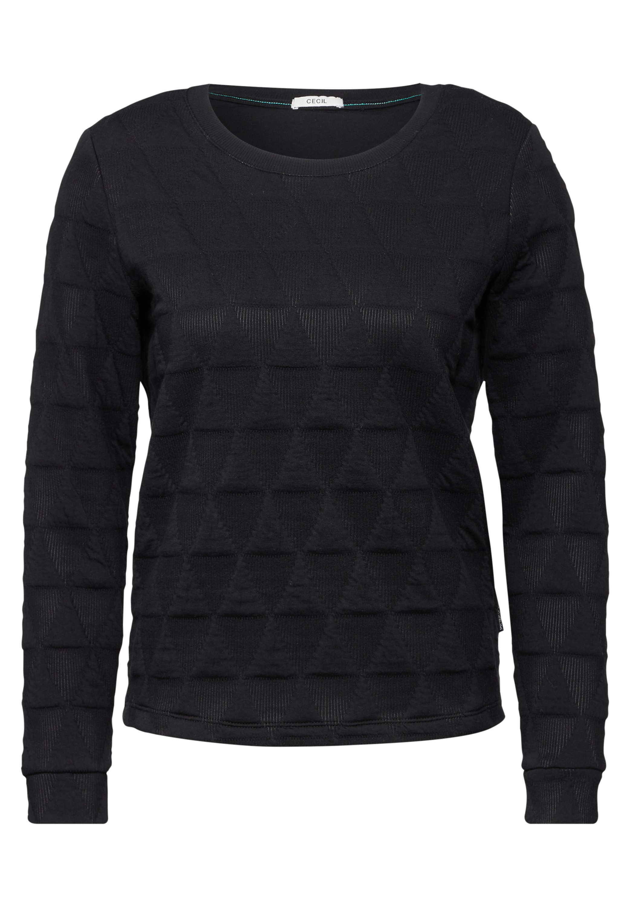 Cecil Langarmshirt, mit Rundhalsausschnitt