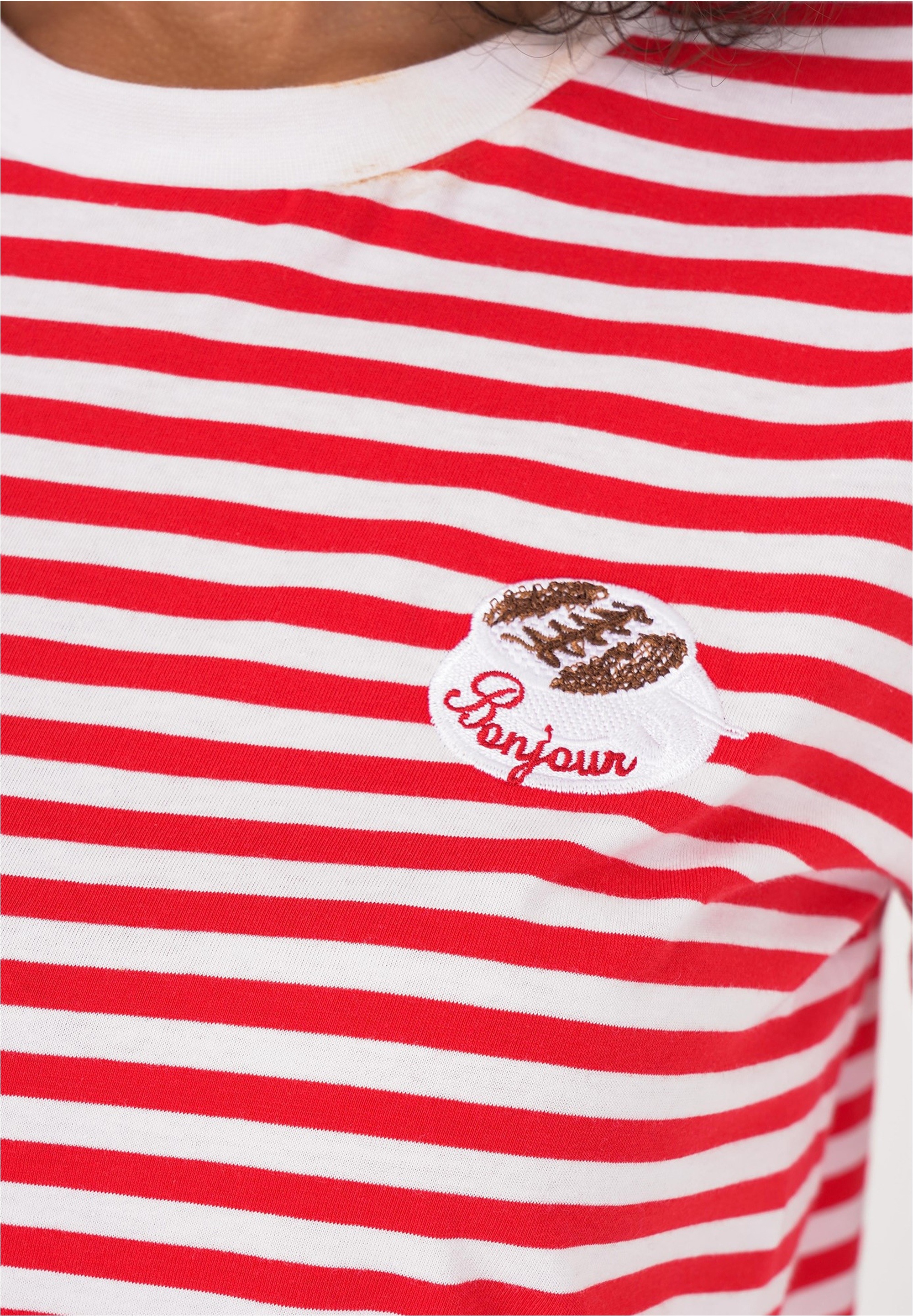 freshlions T-Shirt »Fitore«, in tollem Streifen-Design