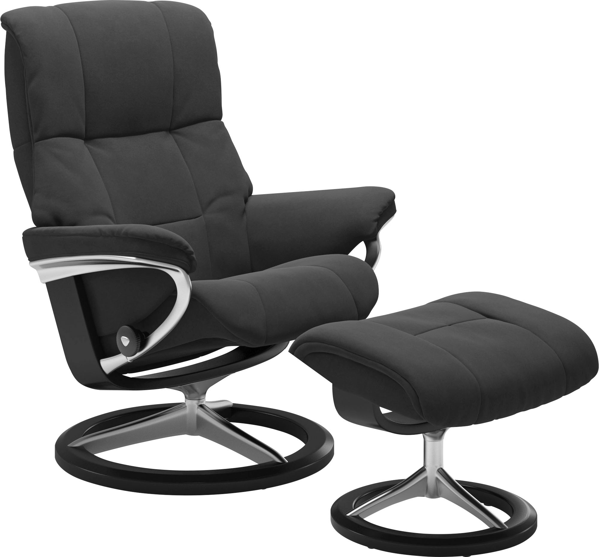 Stressless Fußhocker "Mayfair" mit Signature Base, Gestell Schwarz