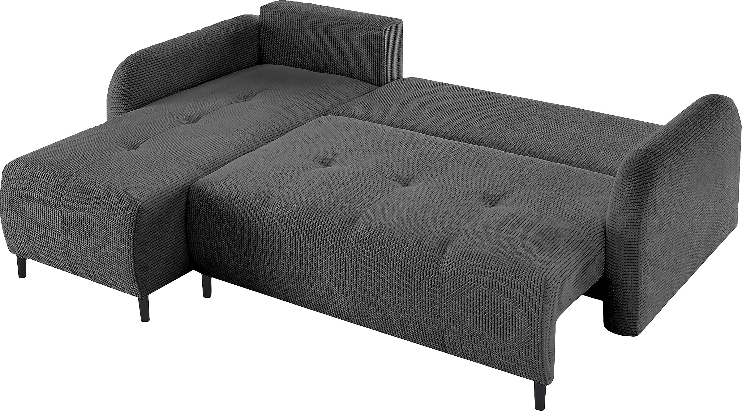 Leonique Ecksofa »BLAISE«, mit Bett-Funktion (Liegefläche 140/200 cm), Zier- und Rückenkissen
