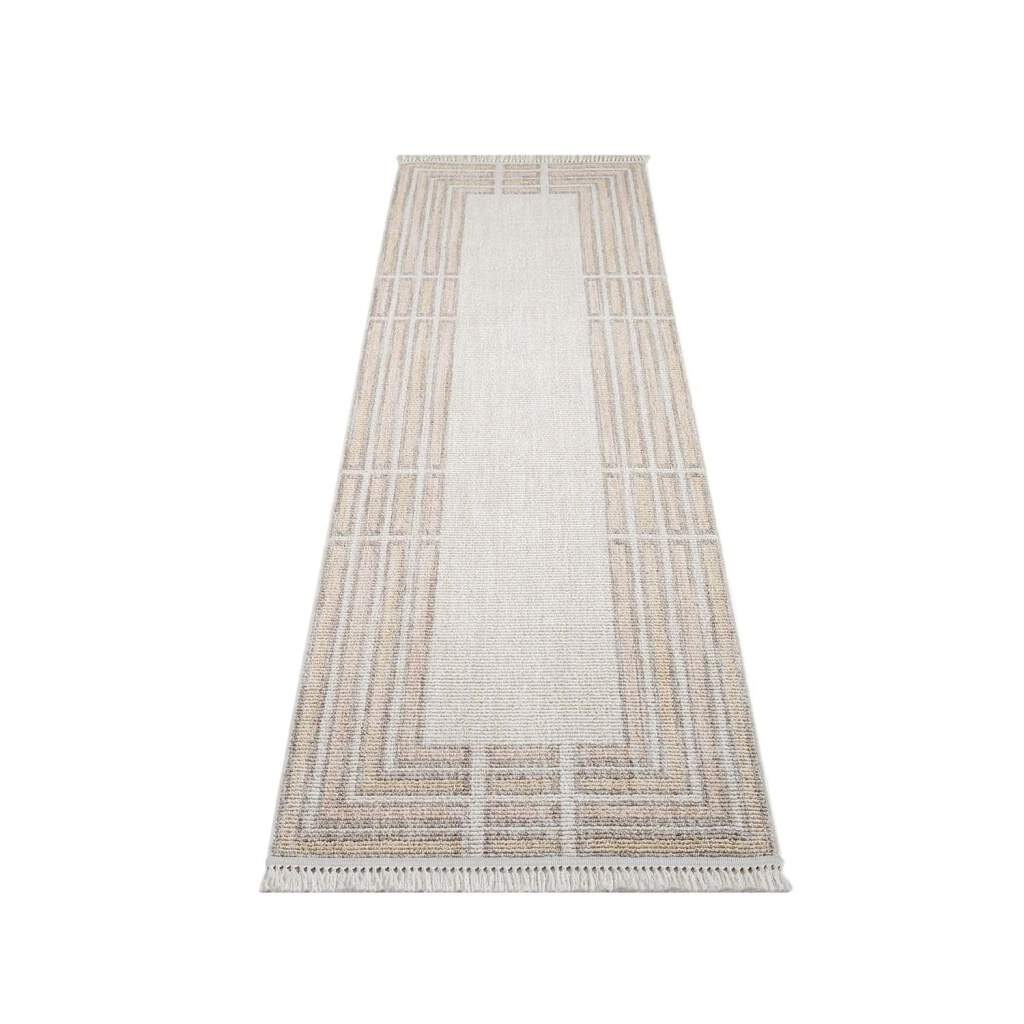 Carpet City Teppich "CLASICO 9068" rechteckig 11 mm Höhe Läufer, Kurzflor, günstig online kaufen