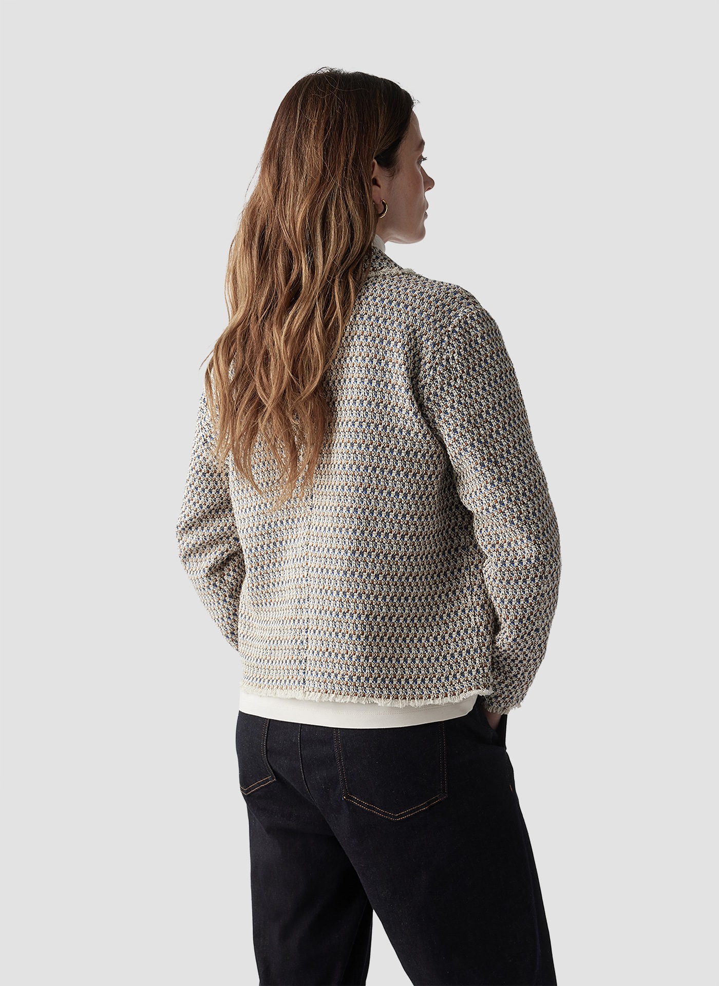 LeComte Blouson »LeComte Klassische Tweed-Jacke für zeitlose Eleganz«