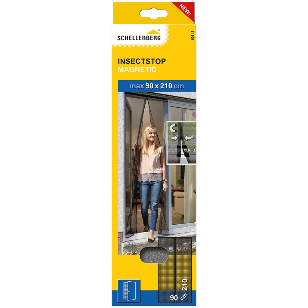 SCHELLENBERG Insektenschutz-Vorhang »Magnetvorhang für Balkontür«