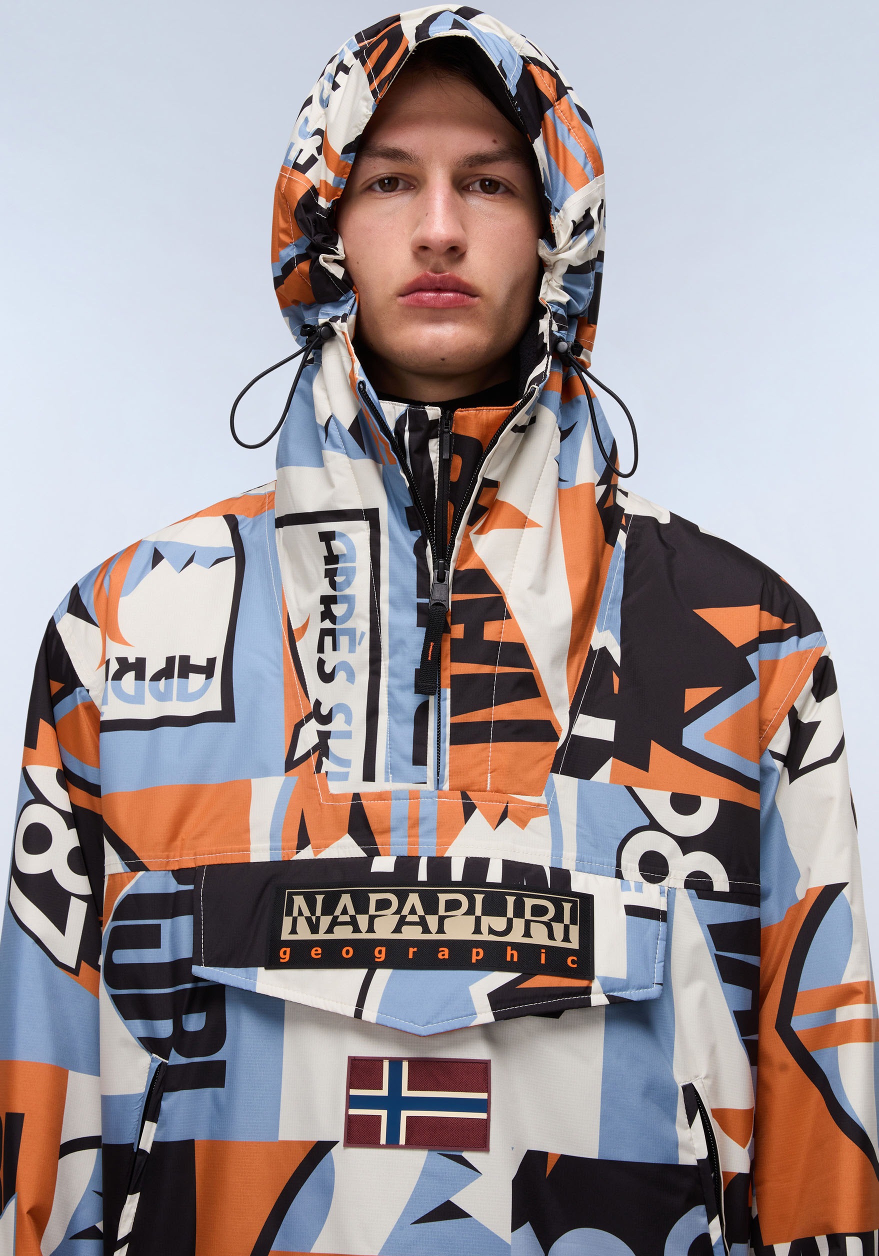 Thumbnail - Napapijri Funktionsjacke "NEXT" mit Kapuze Regular fit mit Kapuze und Stehkragen