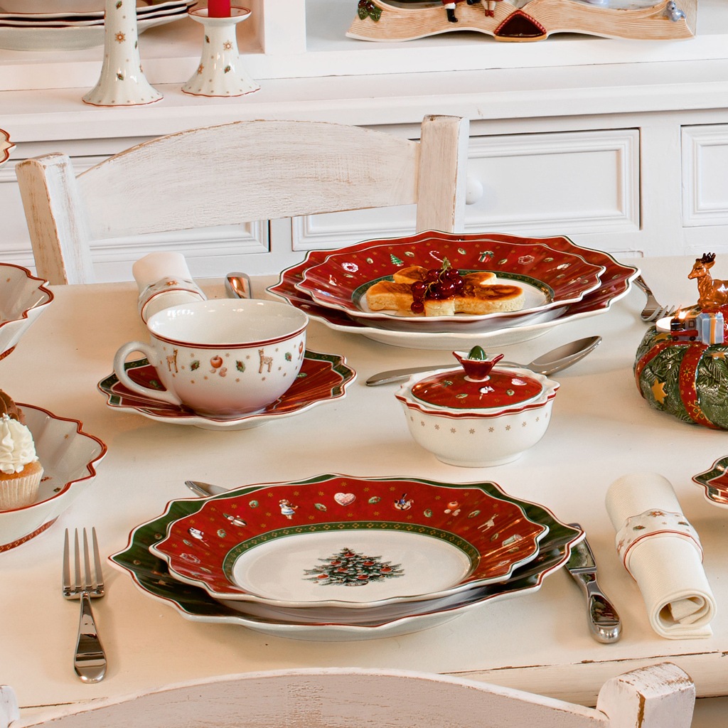 Villeroy & Boch Speiseteller »Speiseteller Toy's Delight ø 28,4 cm 6er Set grün«