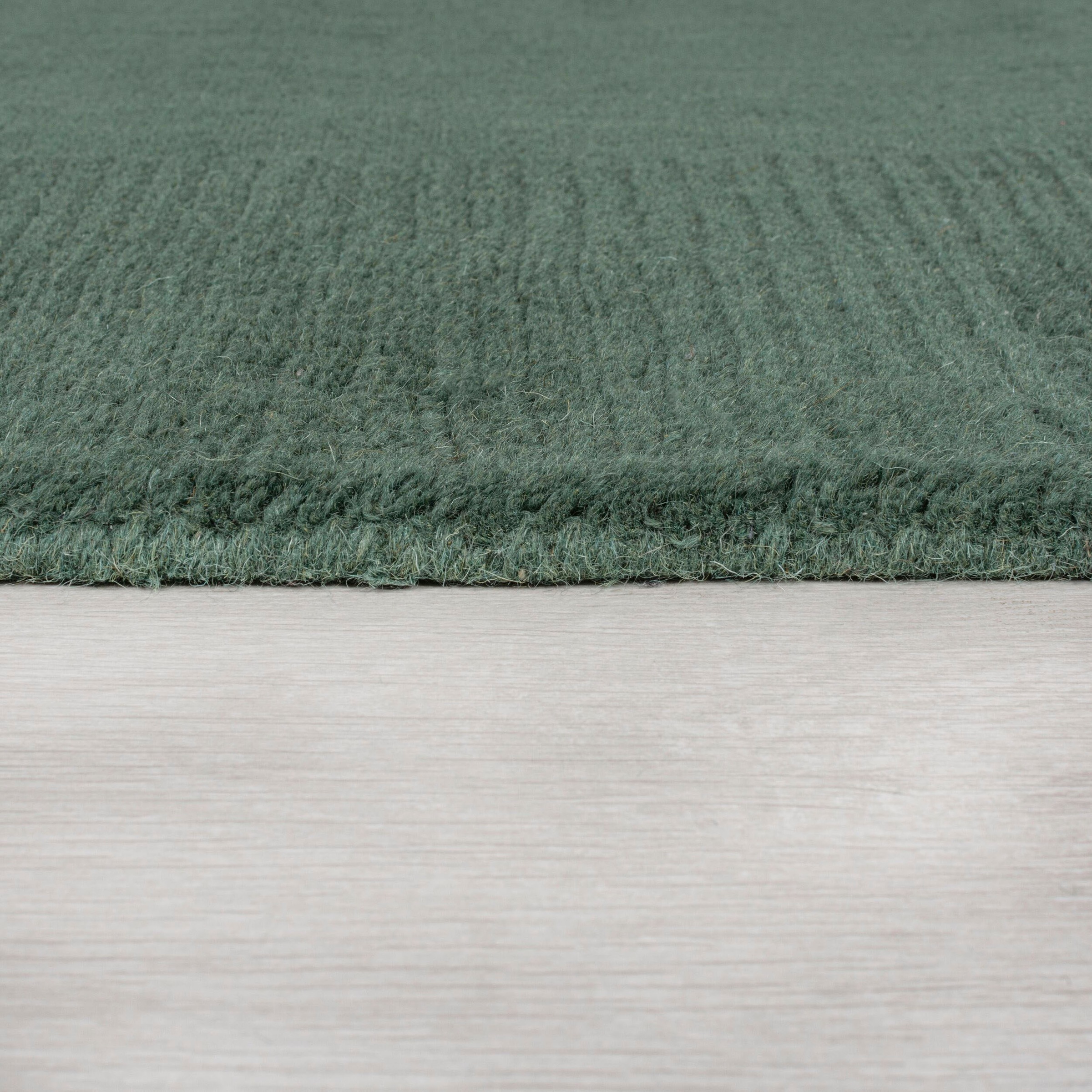 FLAIR RUGS Teppich »Siena«, rechteckig, BAUR auf ideale Rechnung Teppiche | mit für Wohnzimmer, Bordüre, einfarbig, Schlafzimmer