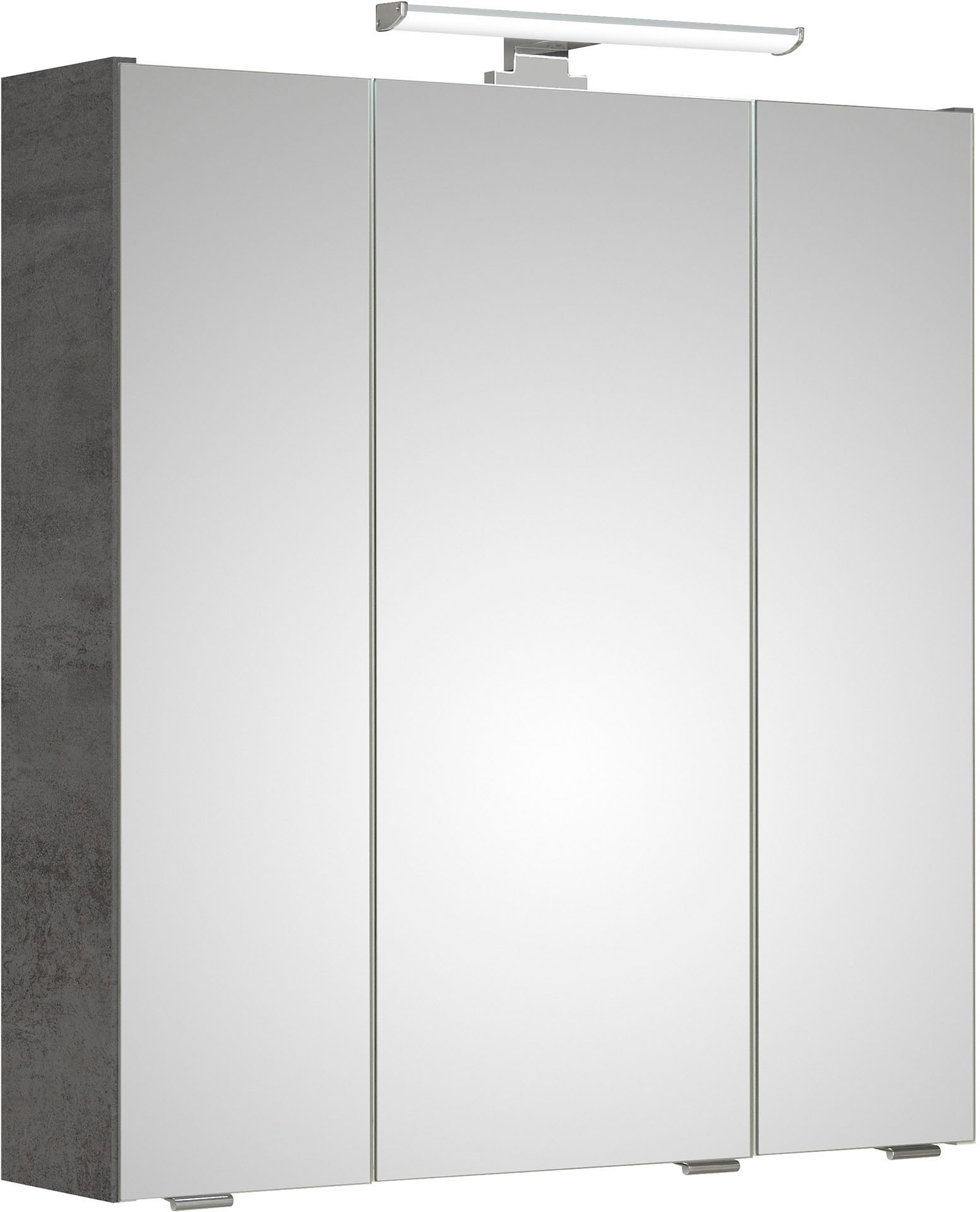 Saphir Badmöbel-Set »Quickset 945 4-teilig, Waschbeckenunterschrank und LED-Spiegelschrank«, (4 St.), Unterschrank, Hängeschrank, 7 Türen, 2 Schubladen, inkl. Türdämpfer