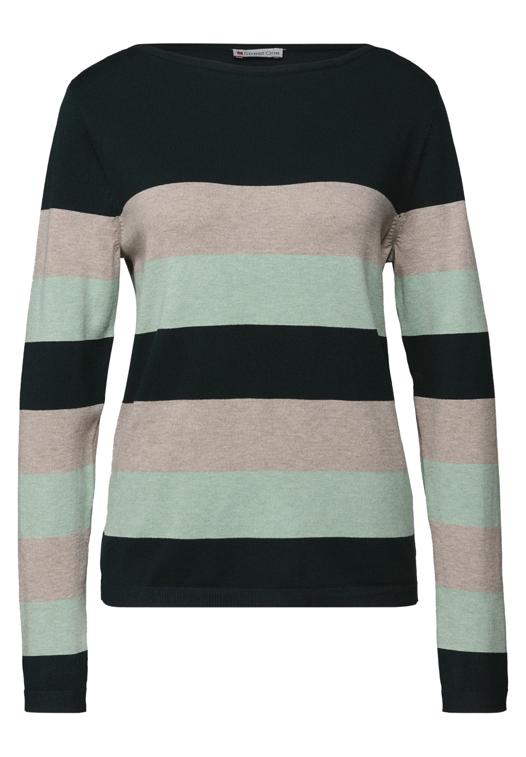 STREET ONE Strickpullover im Streifen-Design