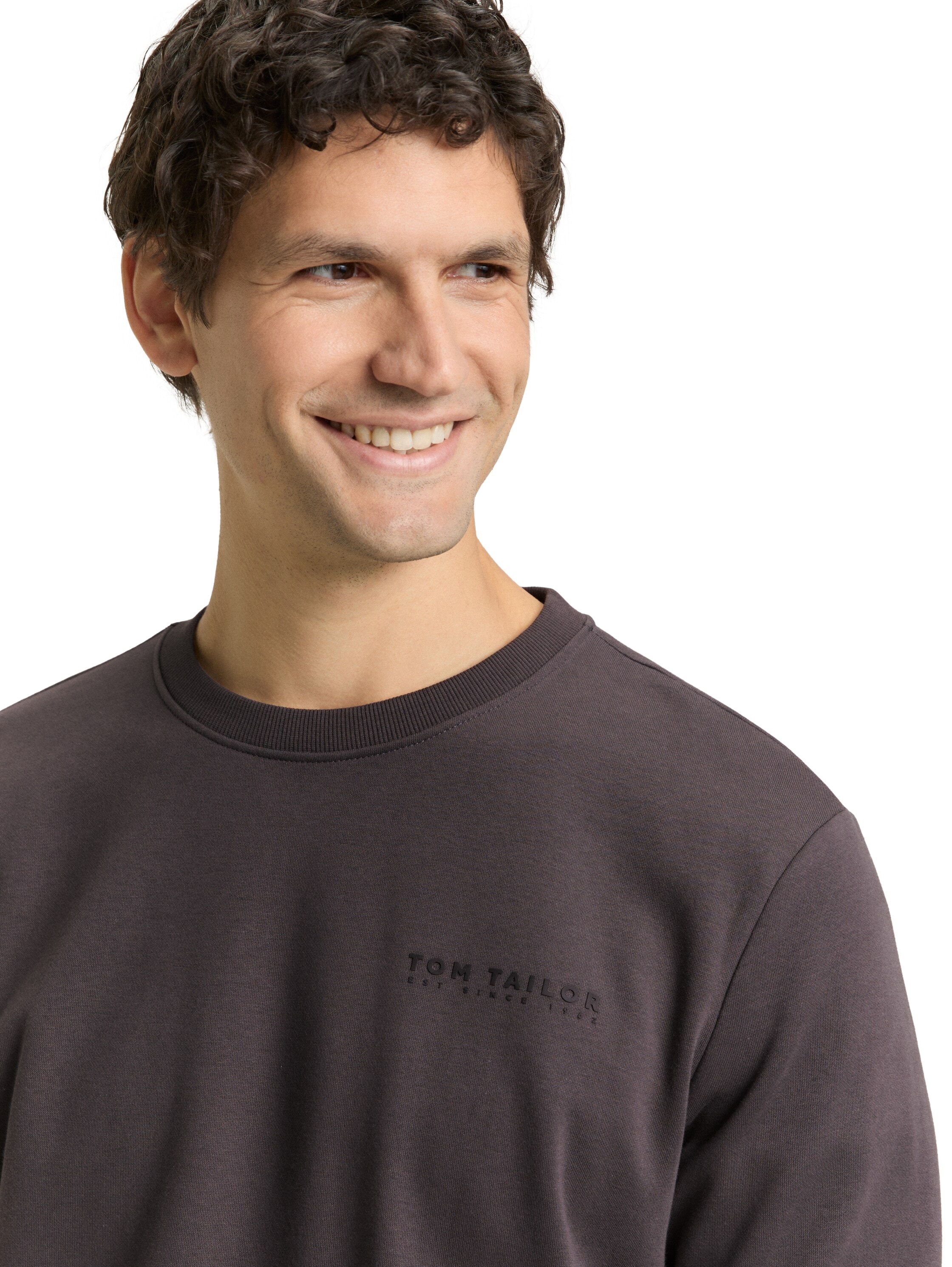 TOM TAILOR Sweatshirt , mit Logo Stickerei
