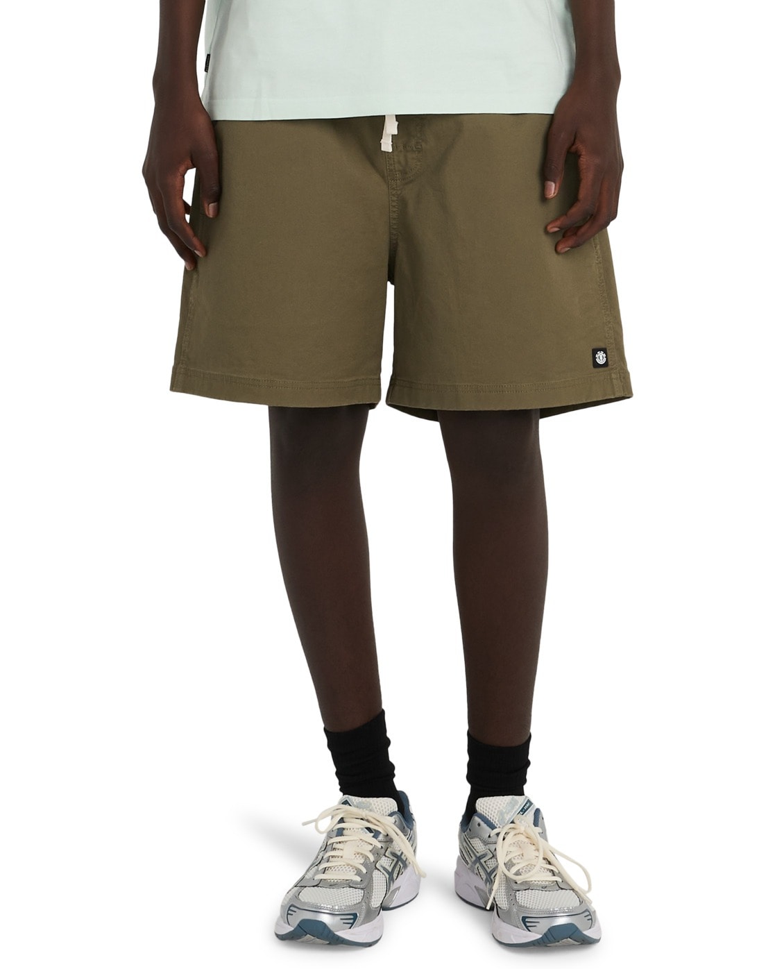 ELEMENT Herren Chinoshorts "Regular Ewaist"kalamata, Gr. XL, Obermaterial: 50% Walkfrottier, 48% Walkfrottier, 2% Elasthan;, Hosen