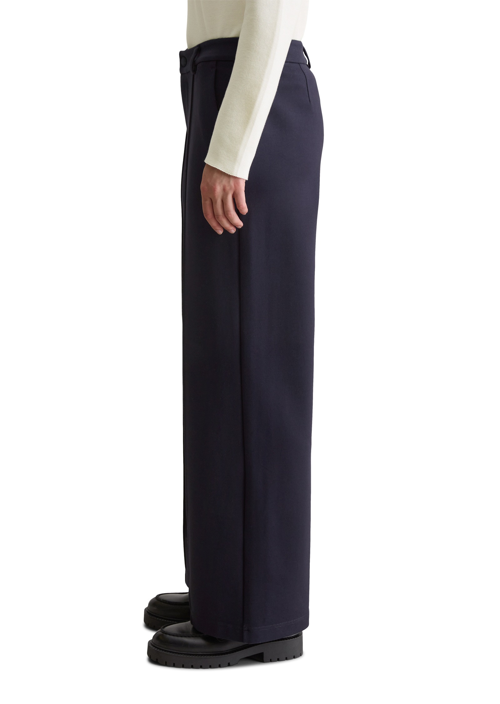 Marc OPolo DENIM Chinohose "aus kompakter Interlock-Qualität" günstig online kaufen