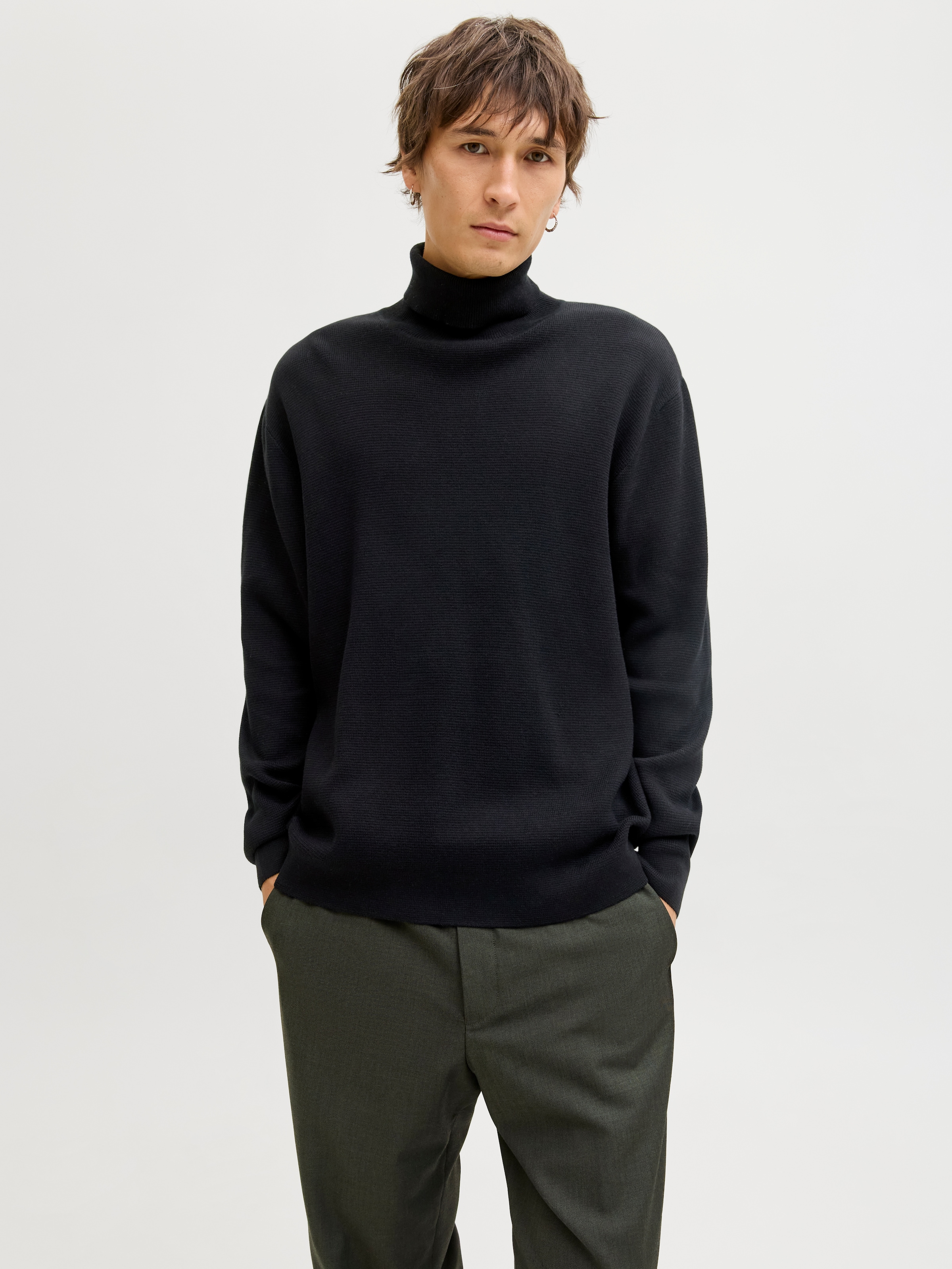 Jack & Jones Rollkragenpullover "JPRBLAMILANO STITCH KNIT ROLL NECK" günstig online kaufen