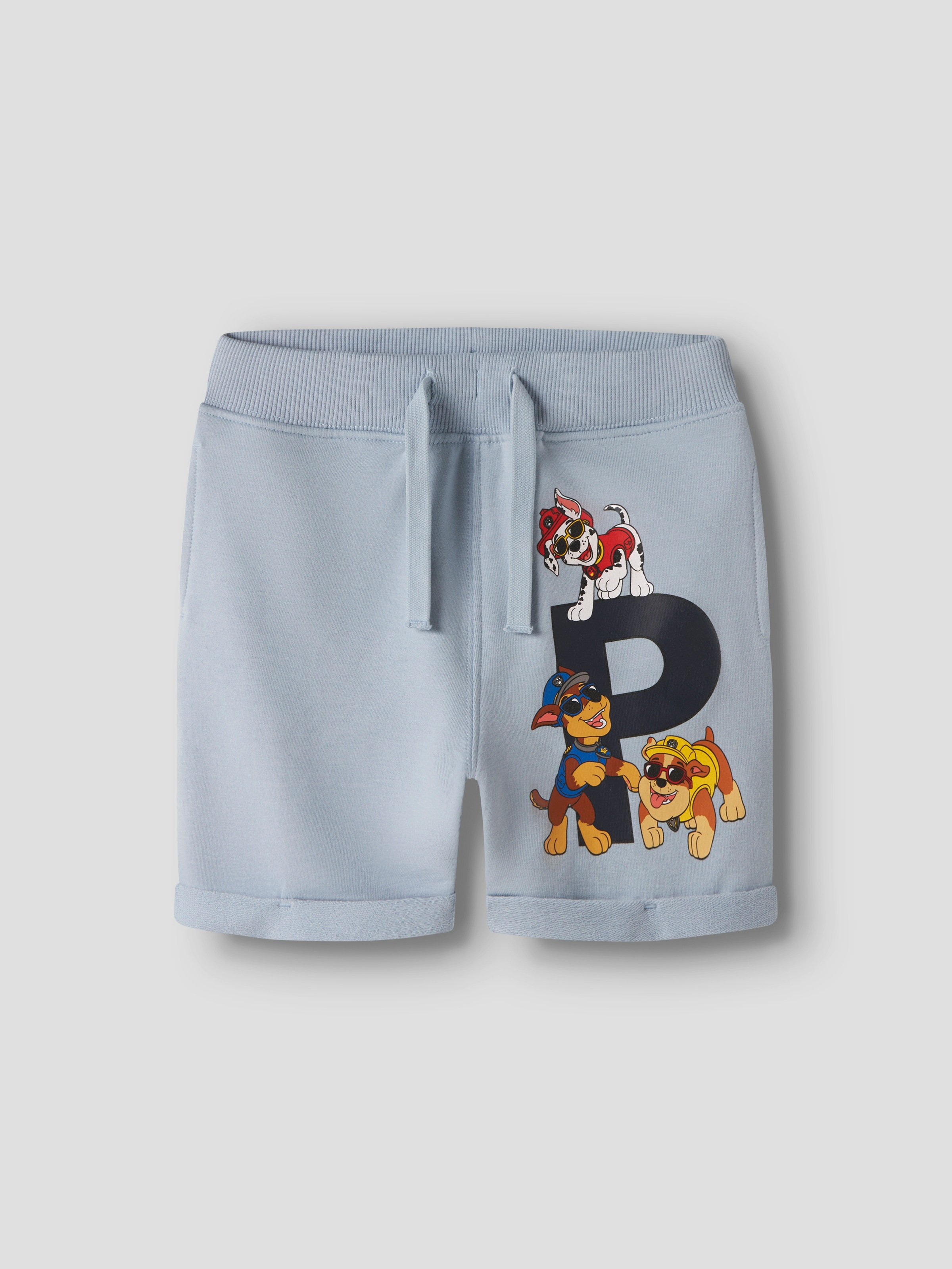 Name It Sweatshorts "NMMMIR PAW NREG LONG SW SHORT UNB CPLG" Baumwollmischung, regular fit