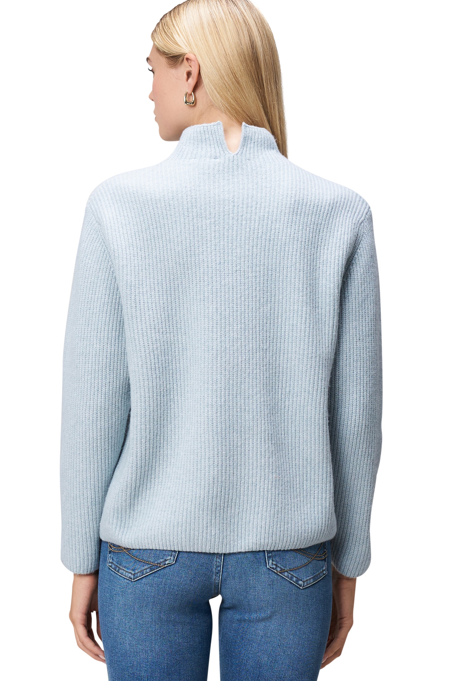 Zero Strickpullover »Damen mit Stehkragen« 1 Stk. Plain/ohne Details