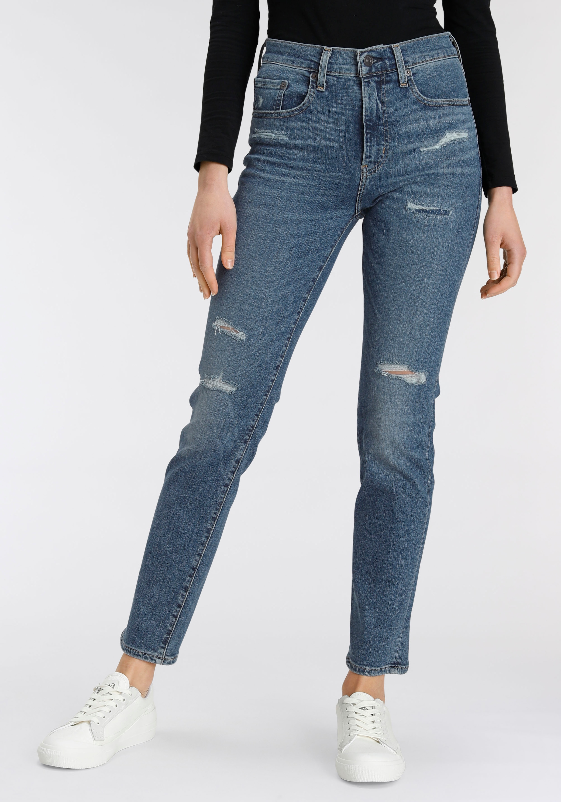 Levi's ® Straight-Jeans »724 HIGH RISE STRAIG...