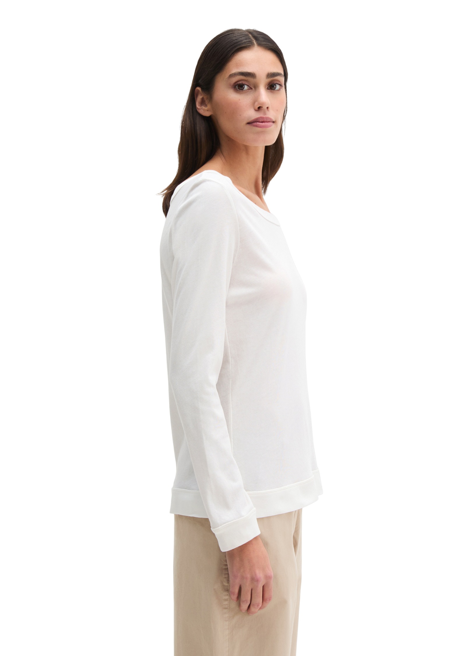 Marc O'Polo Langarmshirt »aus weichem Baumwoll-Single-Jersey«