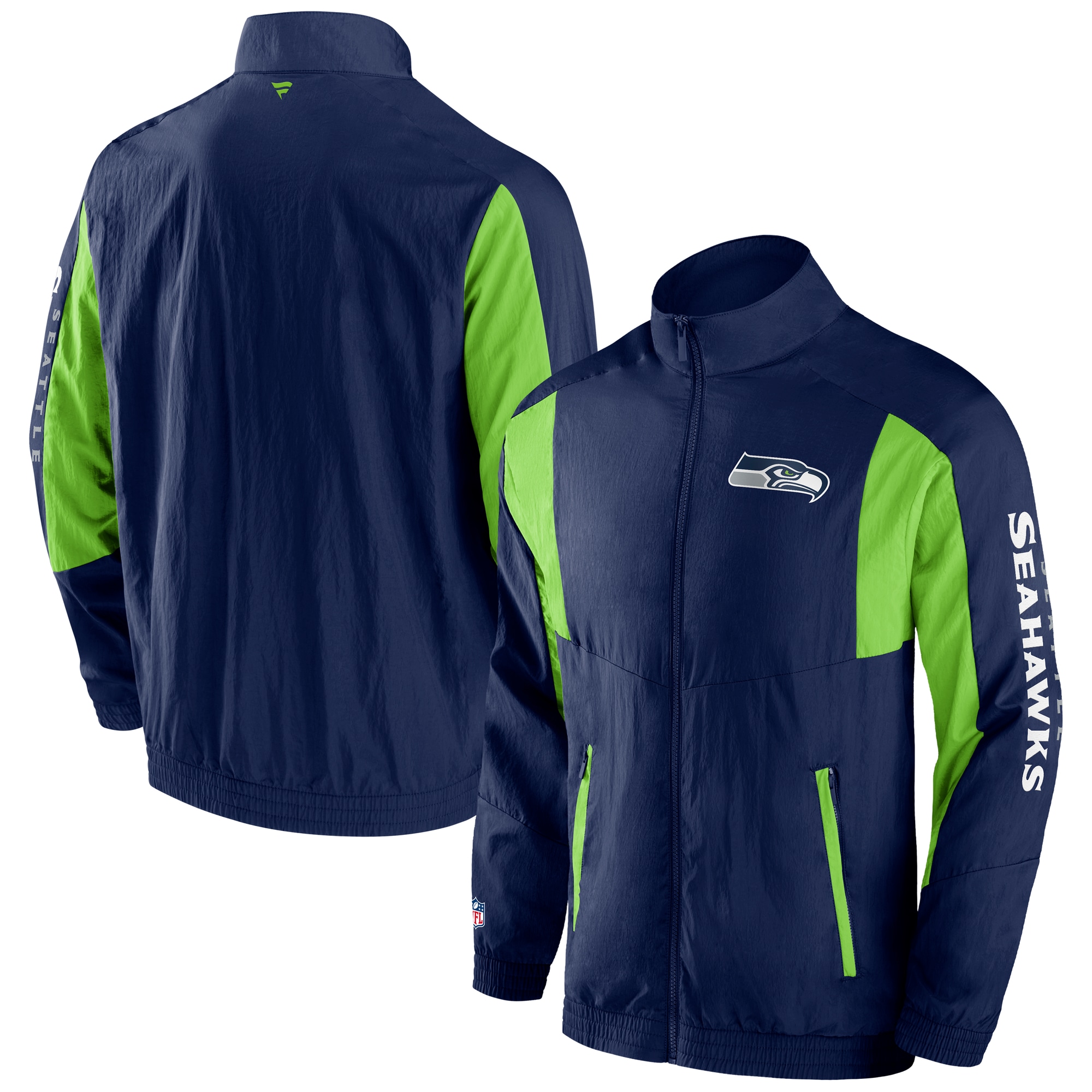 Fanatics Bomberjacke "Fanatics Jacke Seattle Seahawks Woven Track" günstig online kaufen
