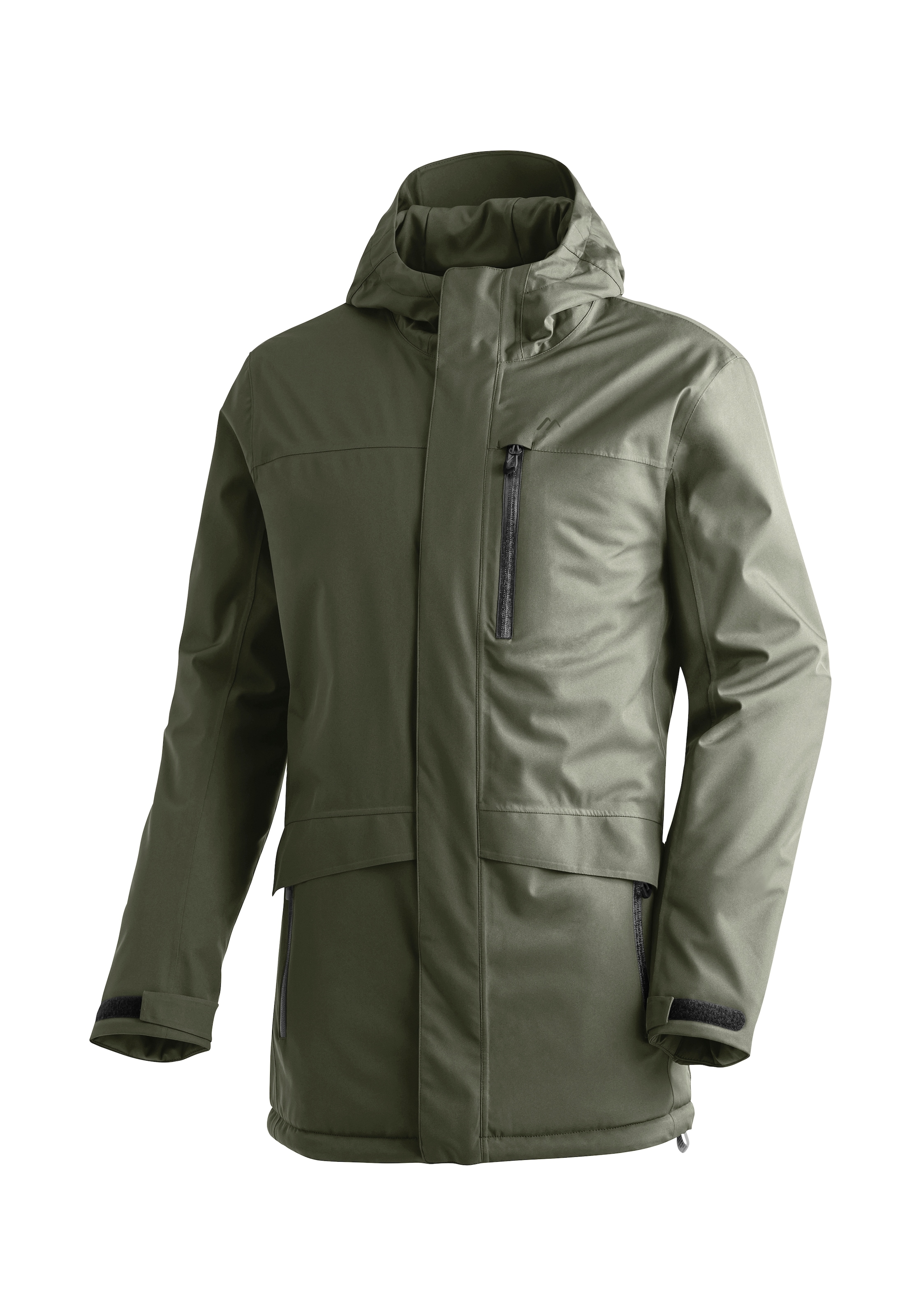 Maier Sports Outdoorjacke »HE-JACKE MTEX EL. PEYOR LONG« mit sportlichem Look, robustes Obermaterial, längere Form