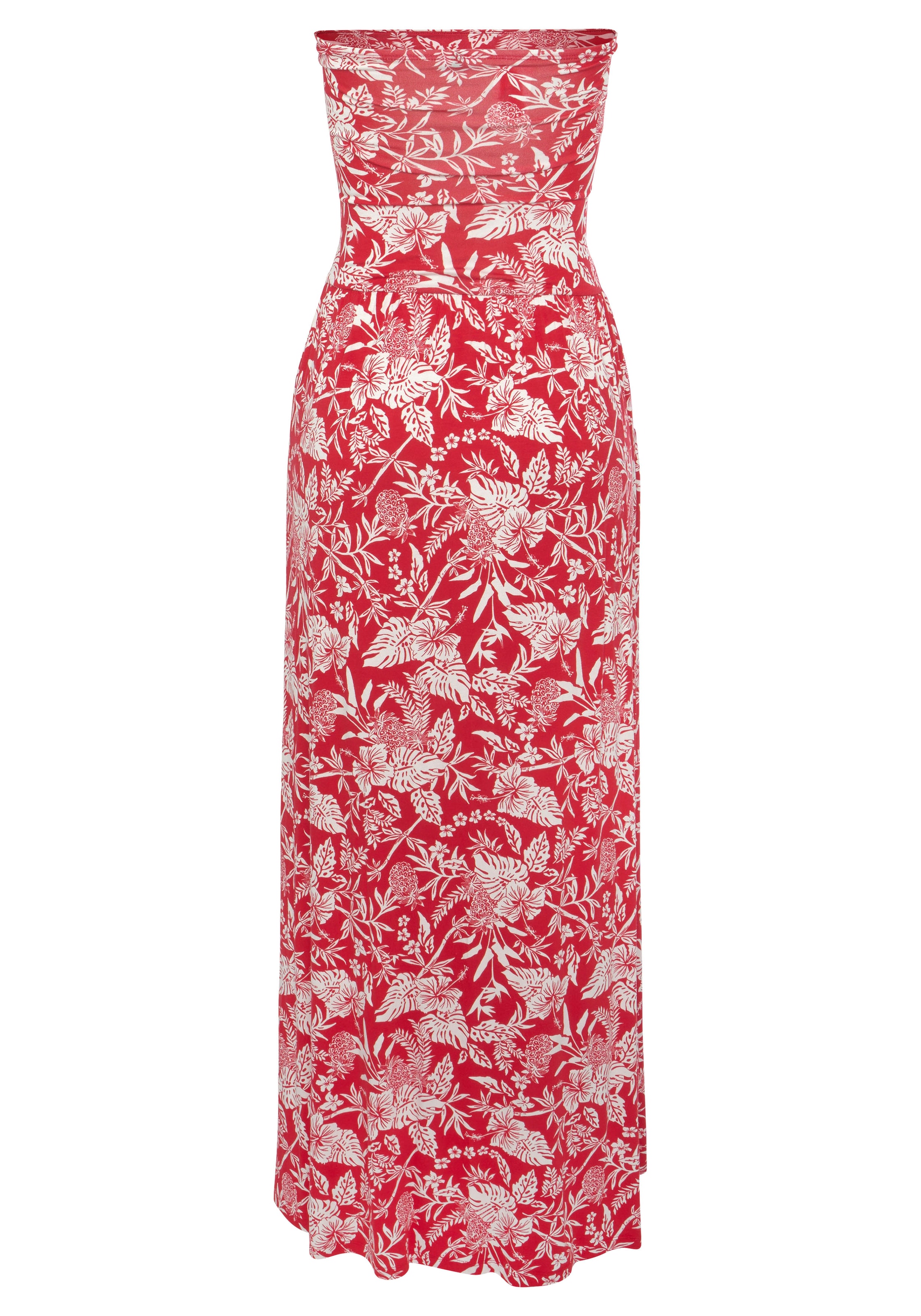 LASCANA Maxikleid, mit schmalem Oberteil